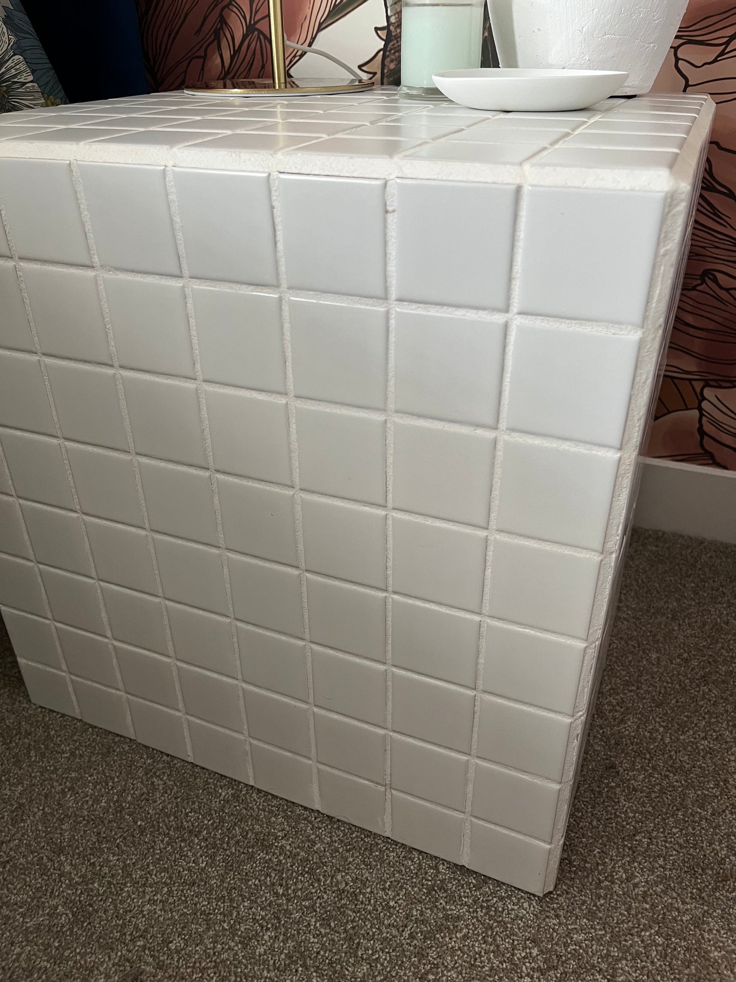 Lovely Tiled Side Table
