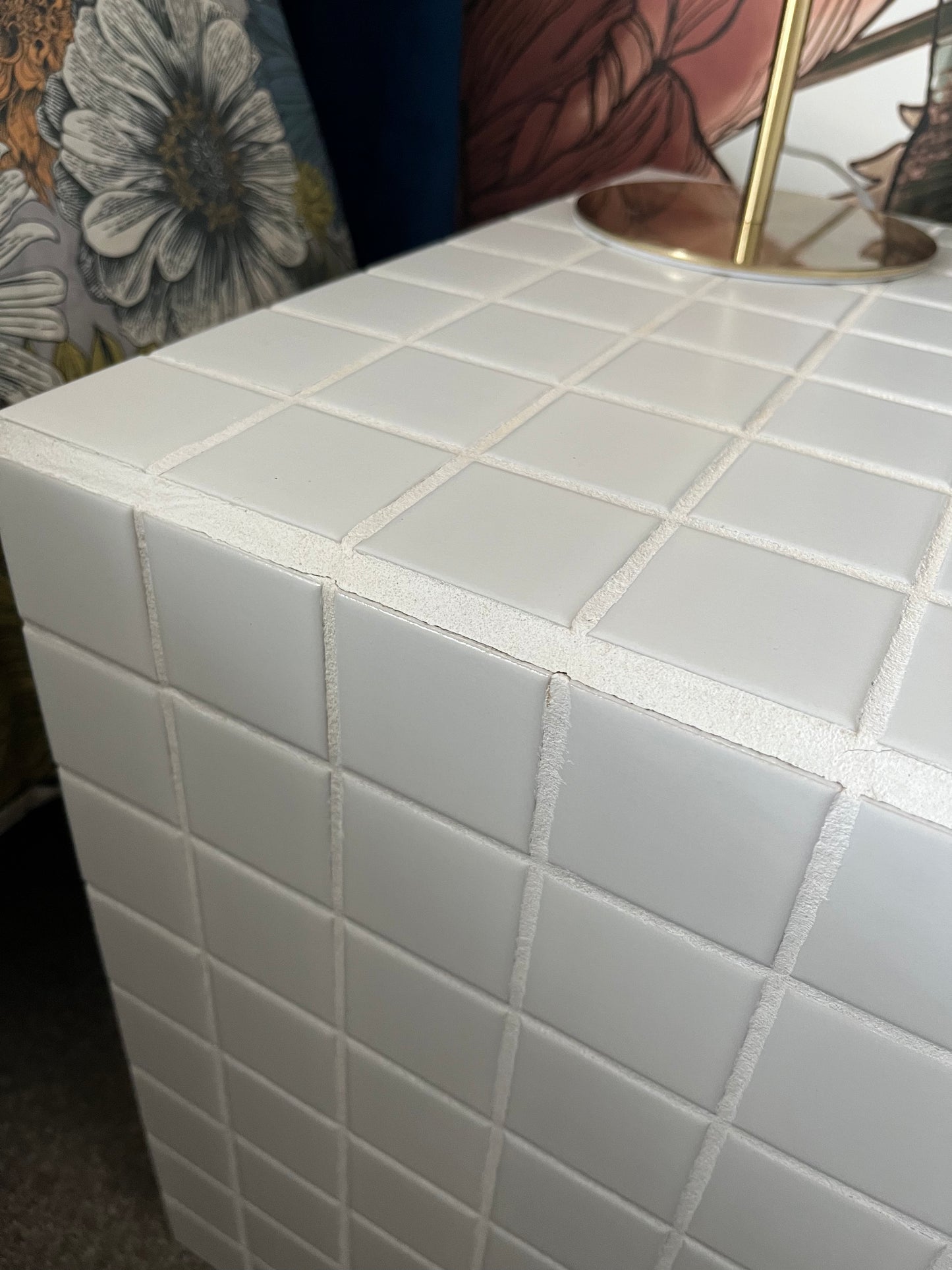 Lovely Tiled Side Table