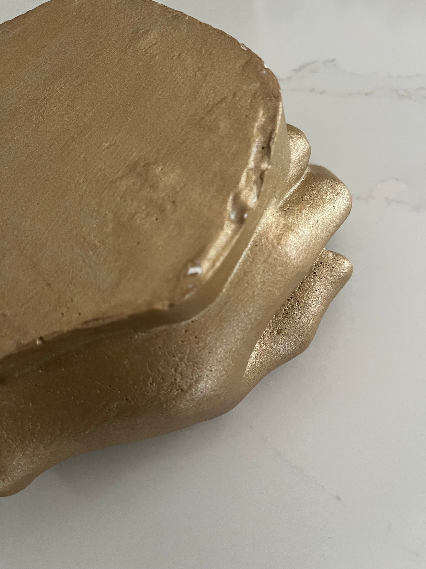 Small Gold Hands Bowl