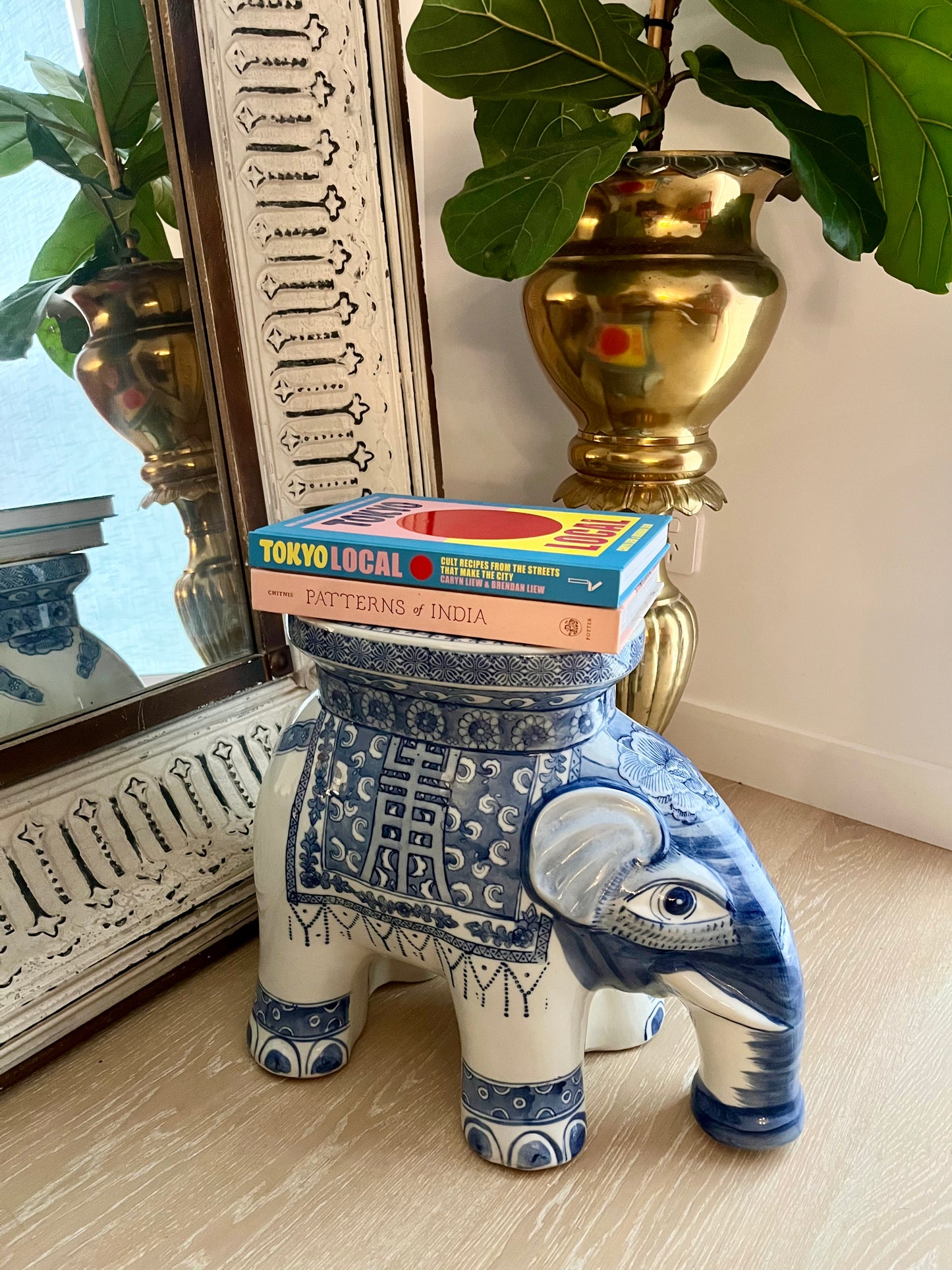 Gorgeous Elephant Stool/ Side Table