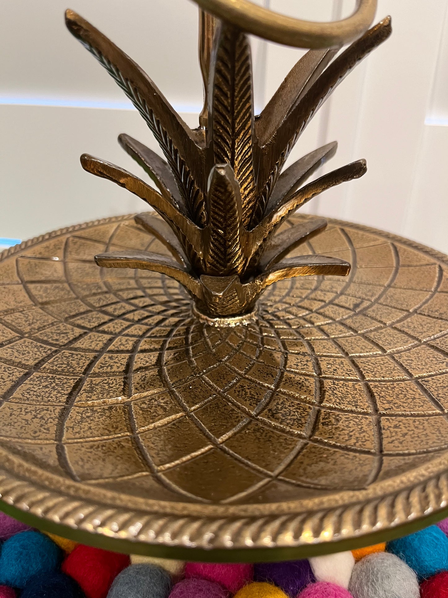 Nel Lusso Pineapple Cake Stand