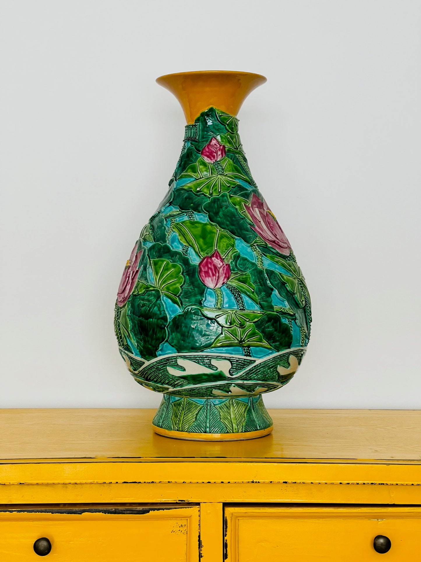 Large Colourful Vase