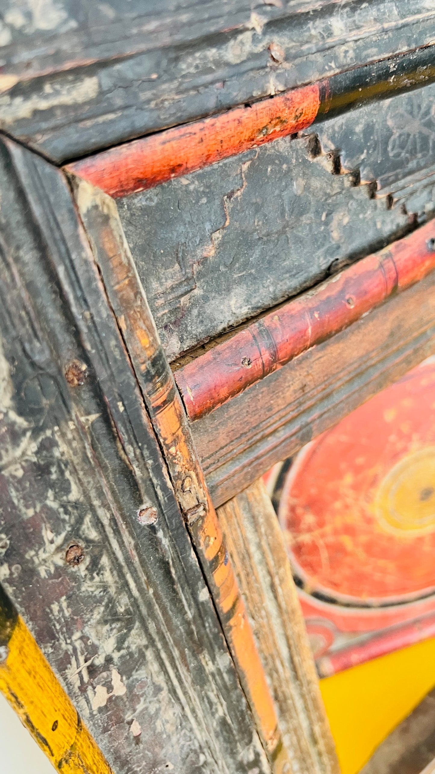 Rustic Wooden Window ( with circular design )