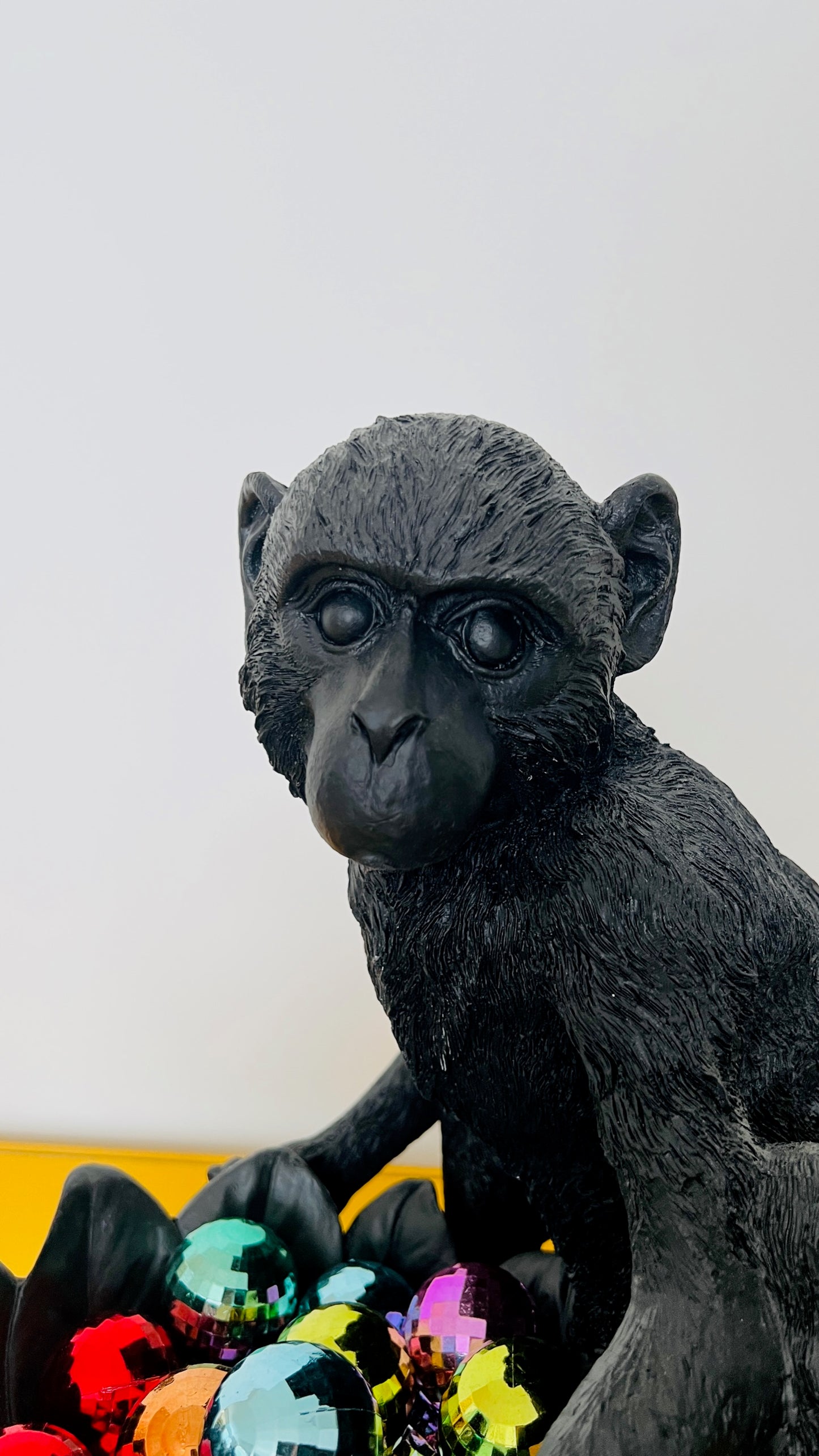 White Moose Monkey Bowl