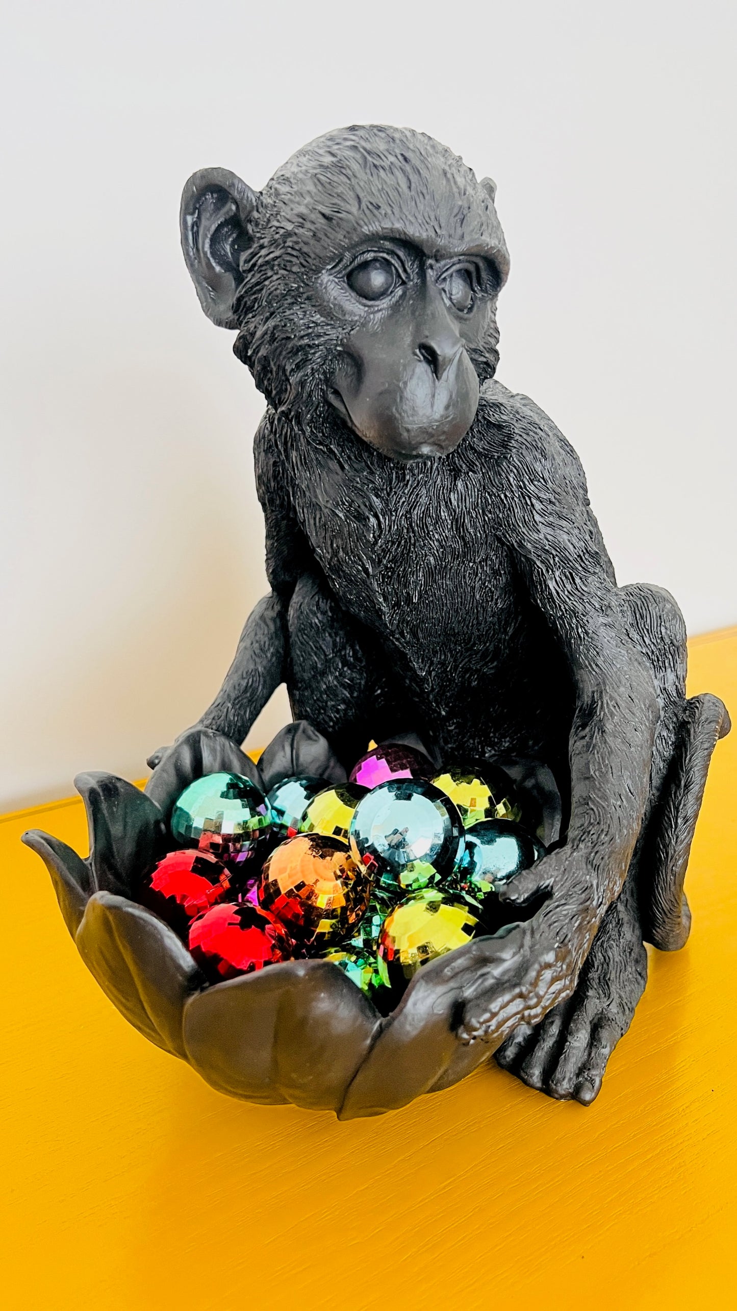 White Moose Monkey Bowl