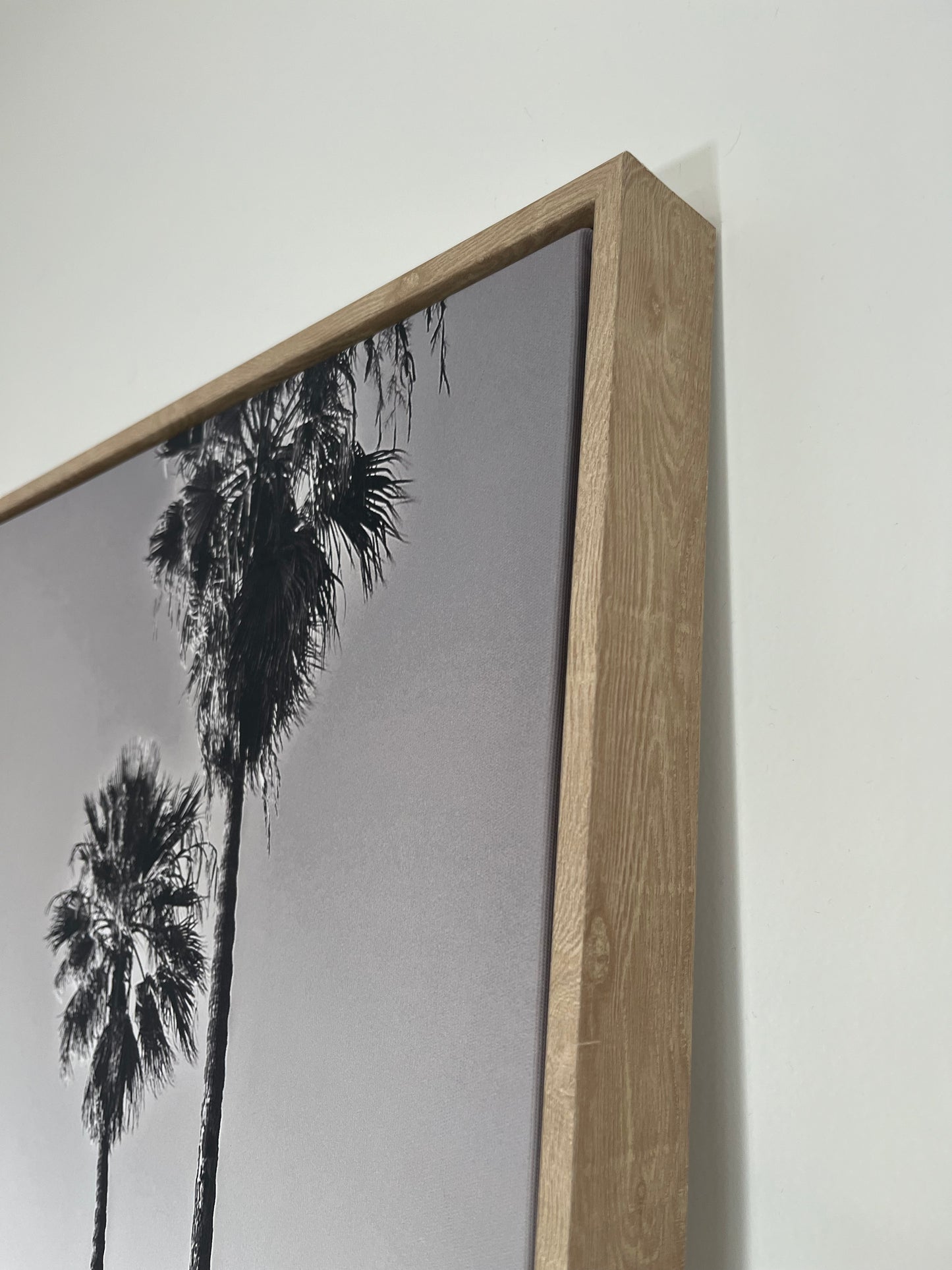 Framed Black and White Retro Print