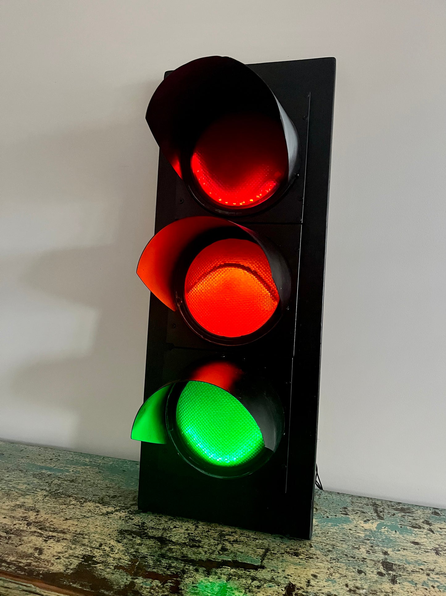 Funky Traffic Light Wall Art