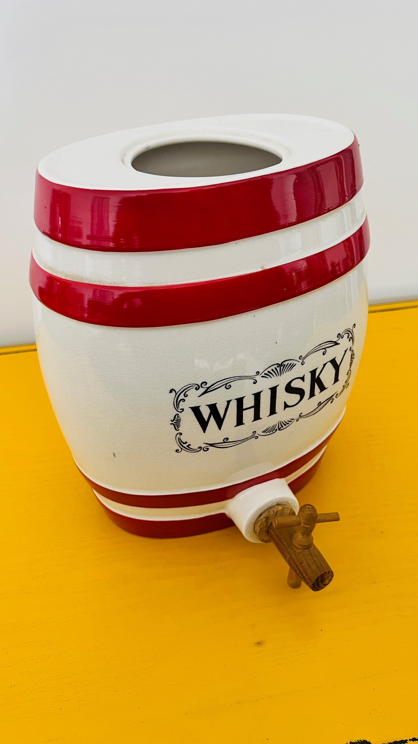 Whisky Barrel Decanter Display Piece