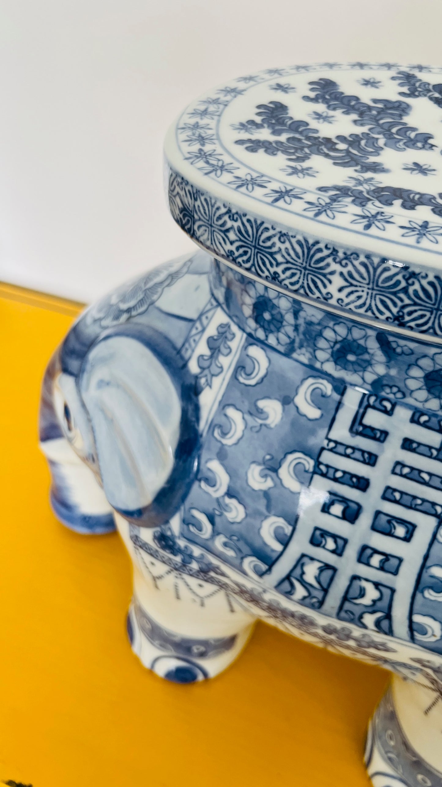 Gorgeous Elephant Stool/ Side Table