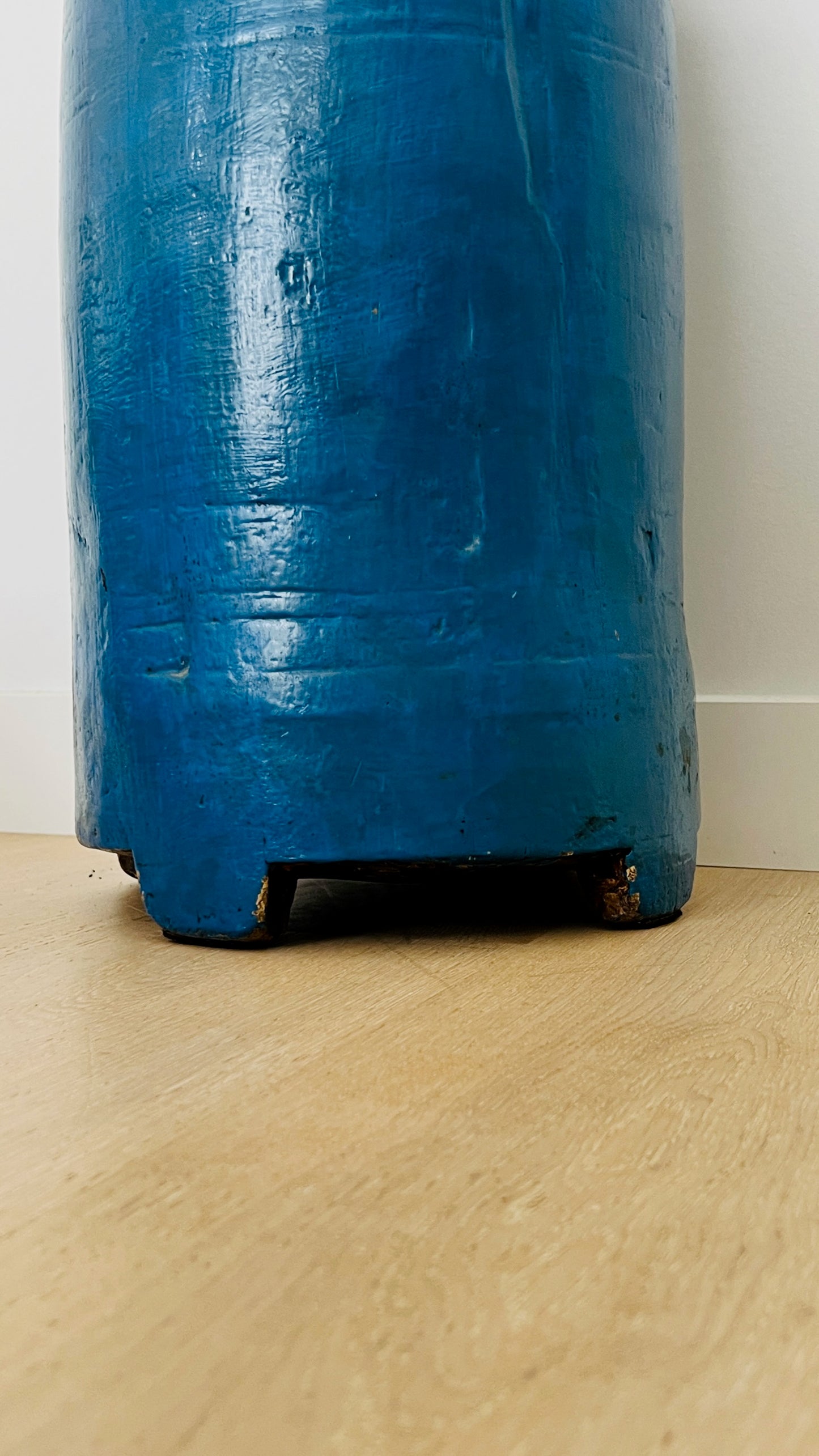 Rustic Wooden Vase/ Umbrella Holder