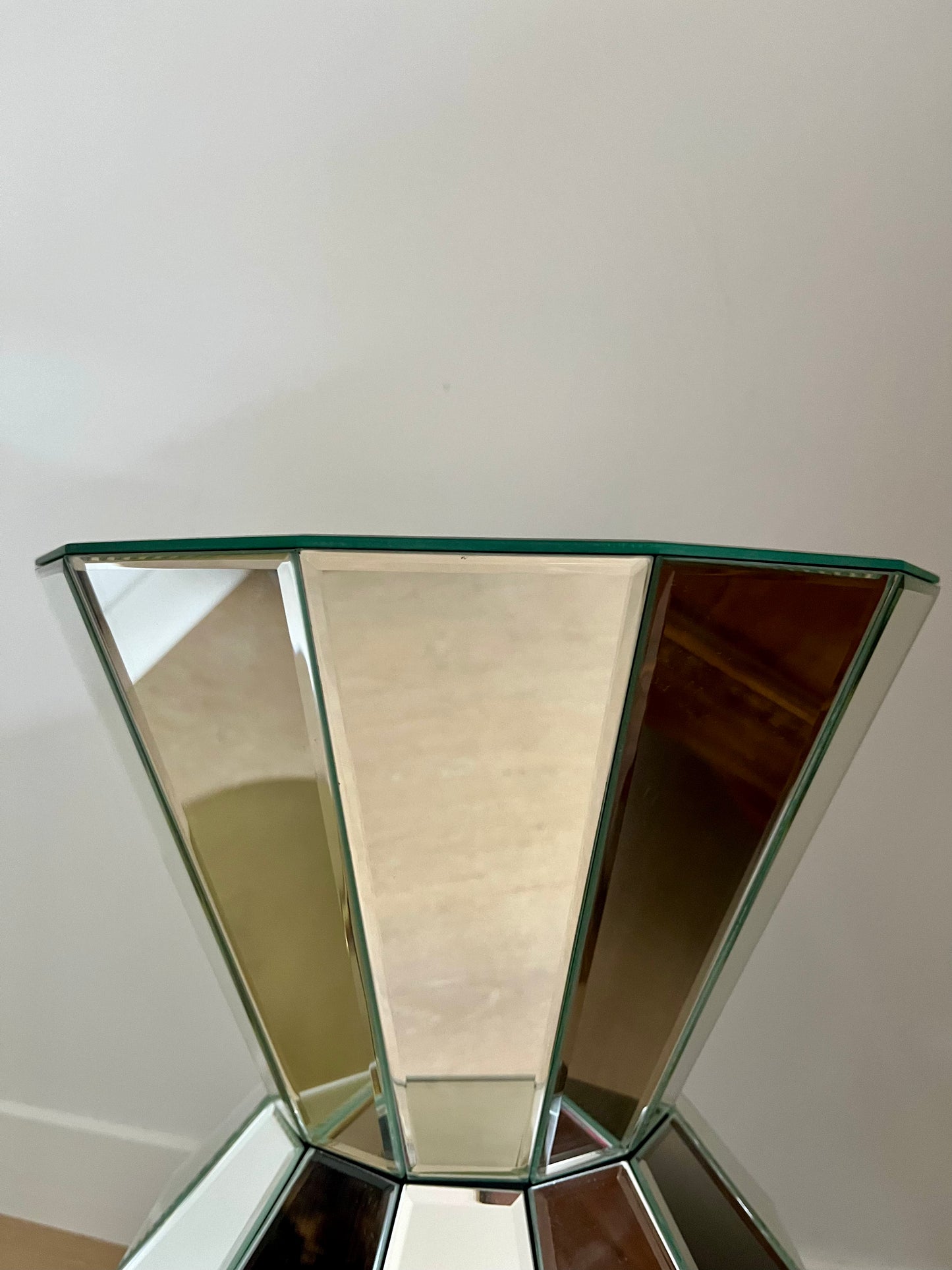 Stunning Mirrored Side Table