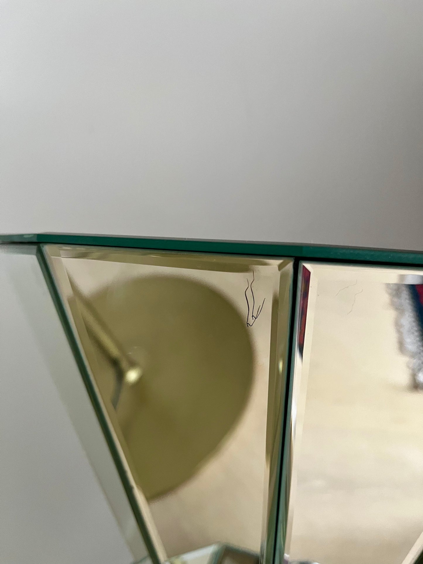 Stunning Mirrored Side Table