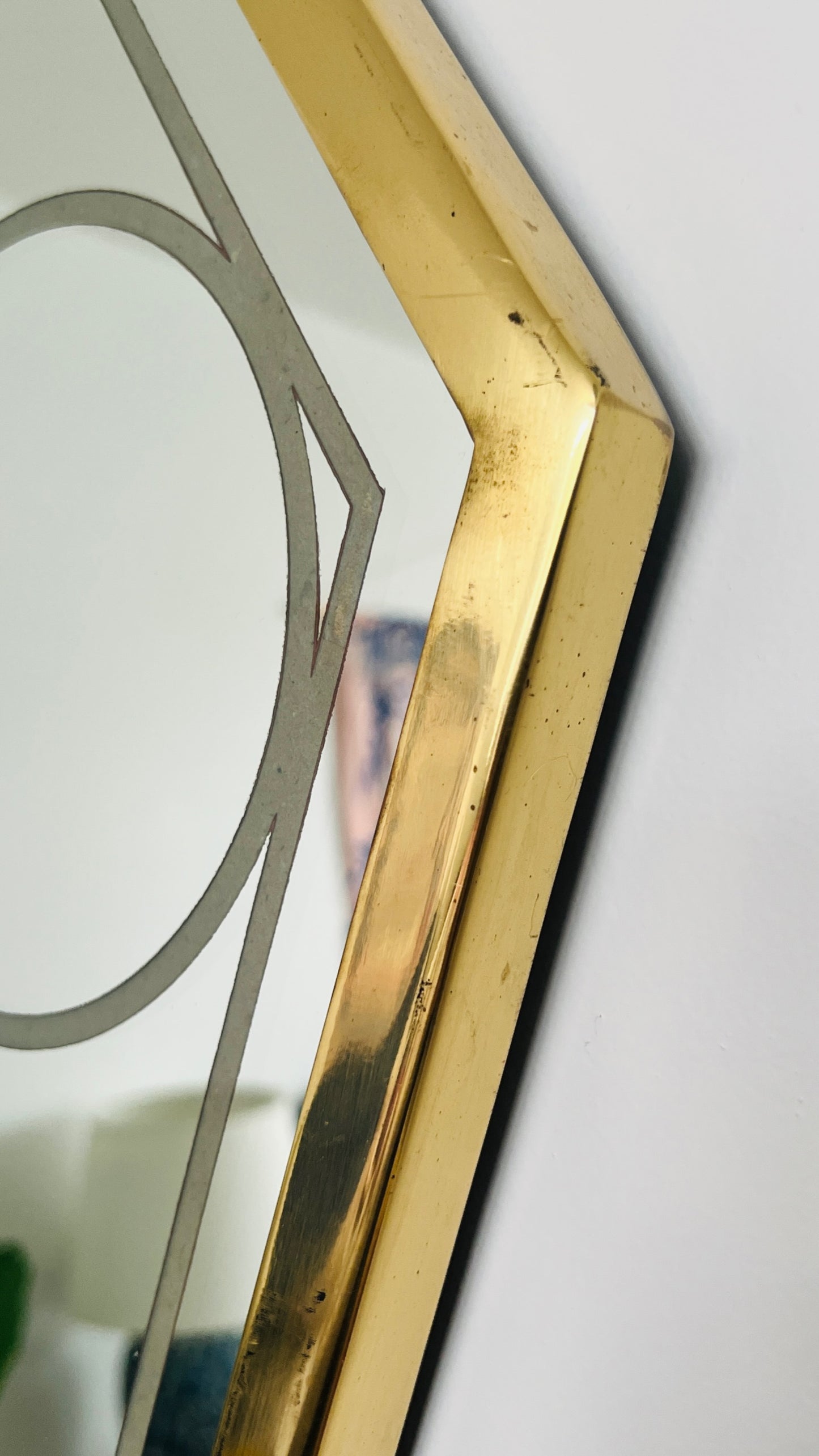 Beautiful Art Deco Wall Mirror