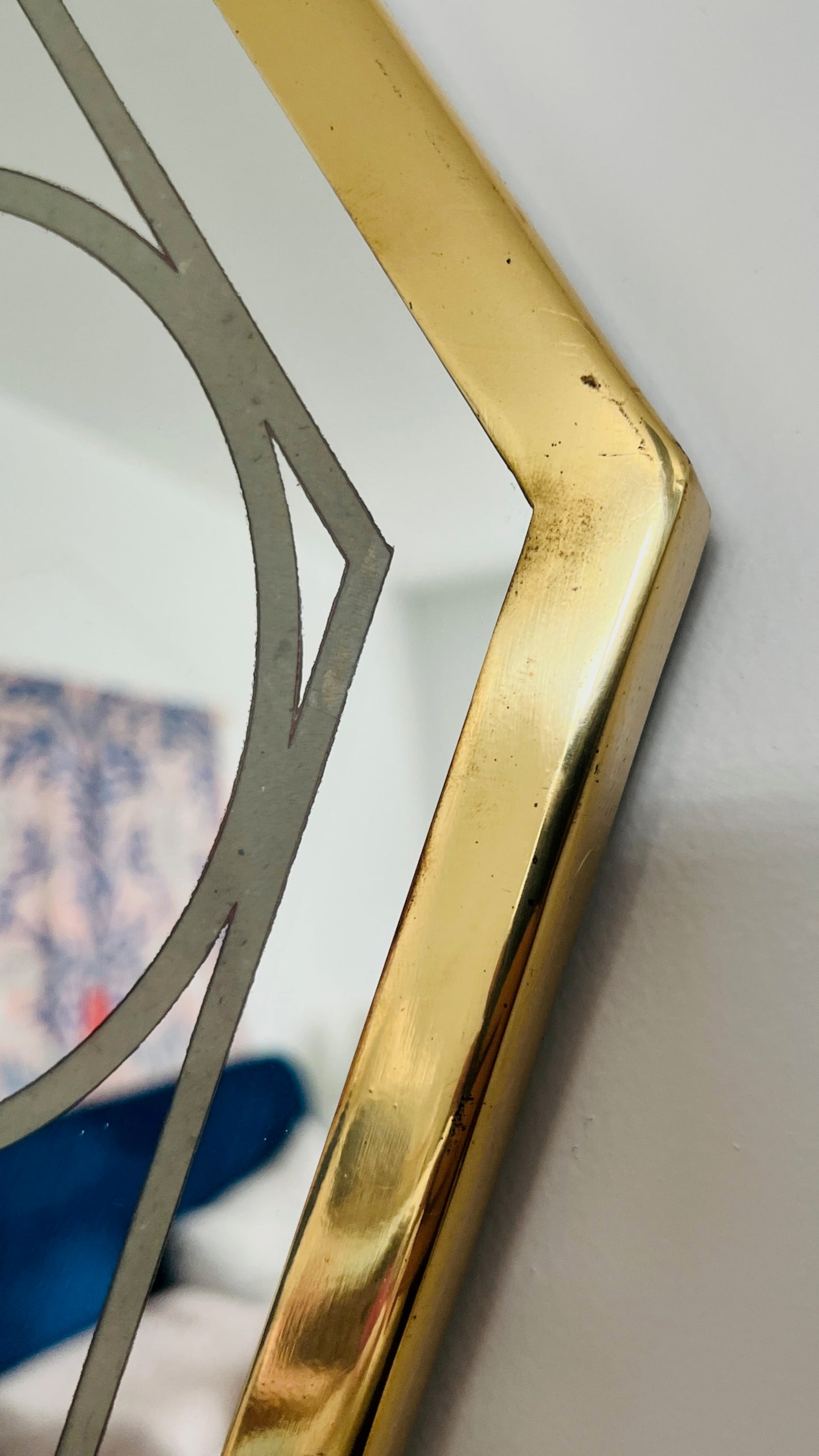 Beautiful Art Deco Wall Mirror