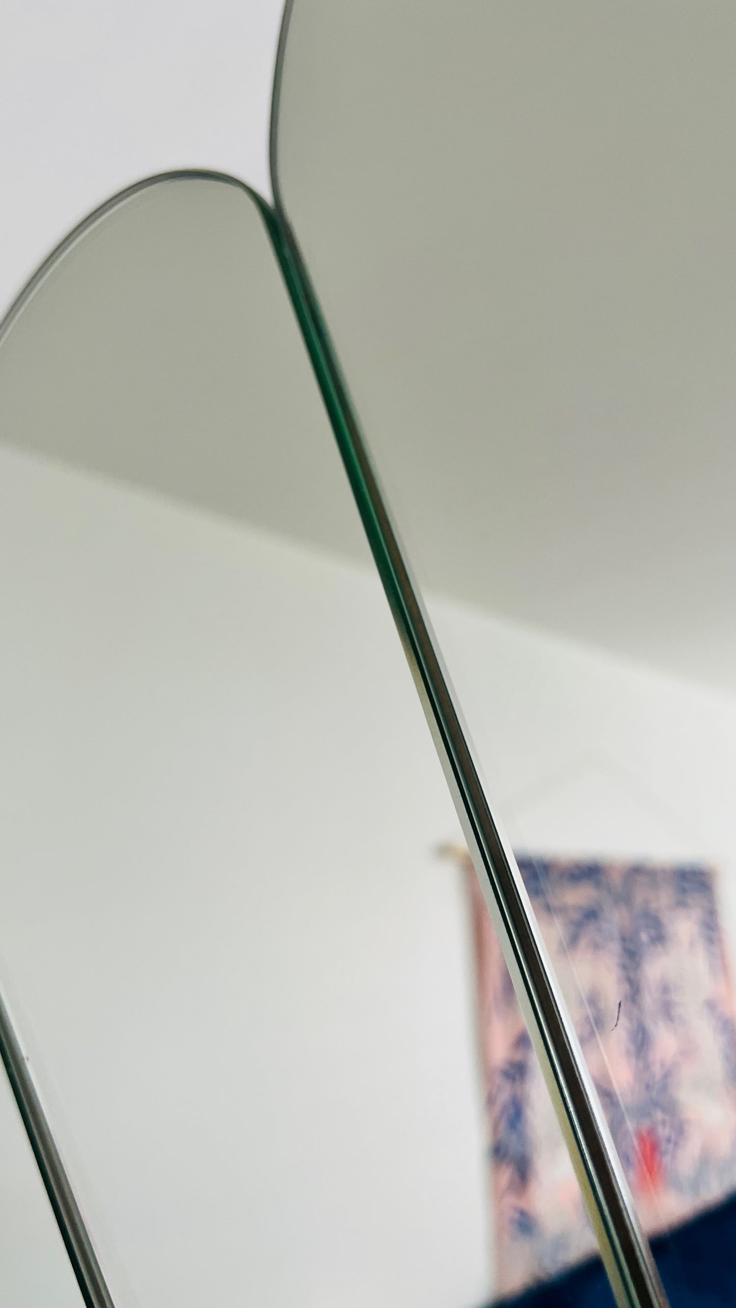Beautiful Scalloped Art Deco Mirror