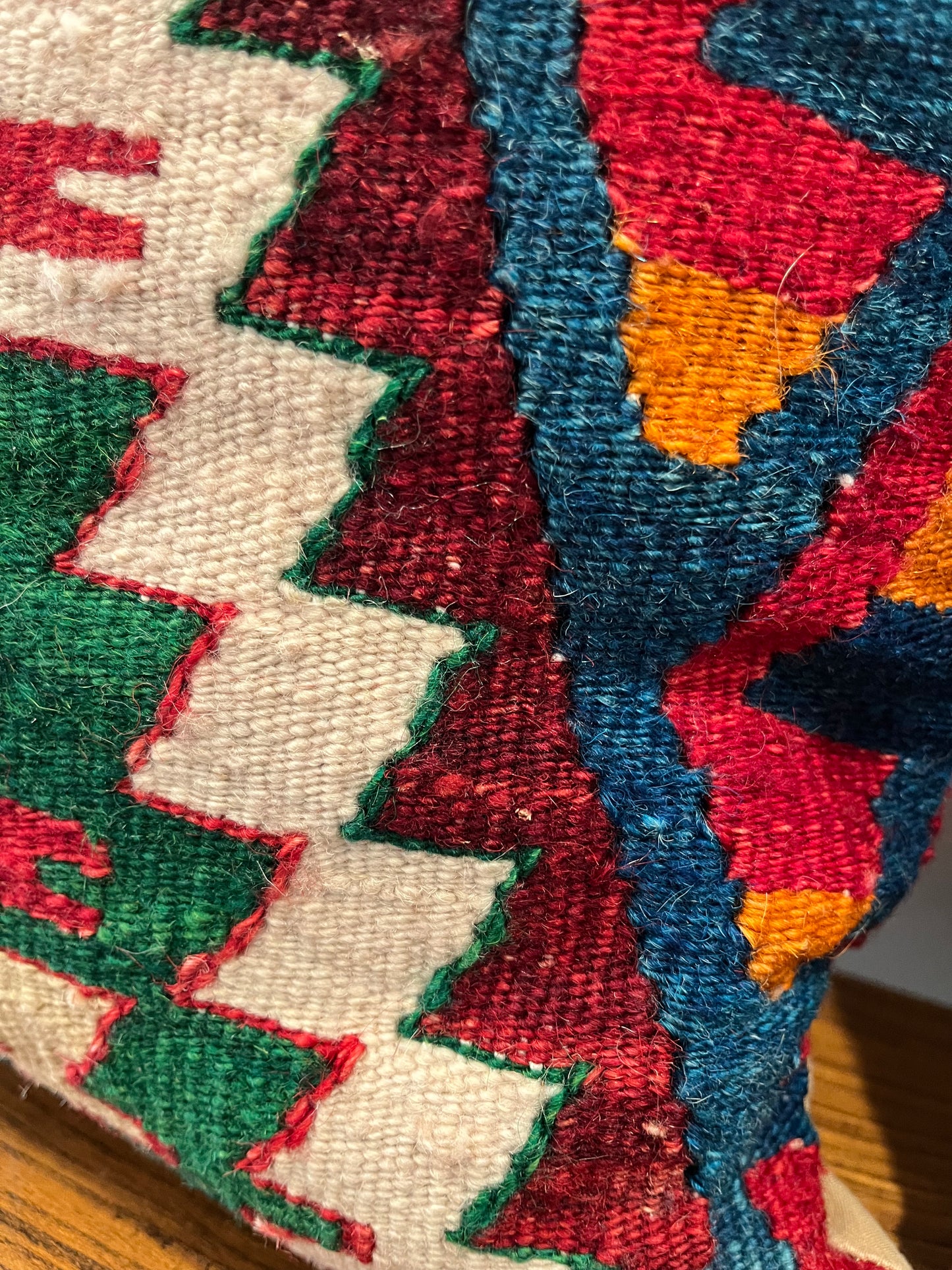 Gorgeous Pair of Kilim Cushions