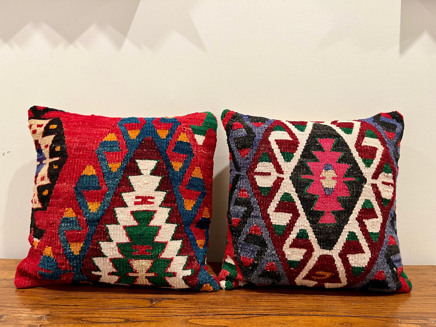 Gorgeous Pair of Kilim Cushions
