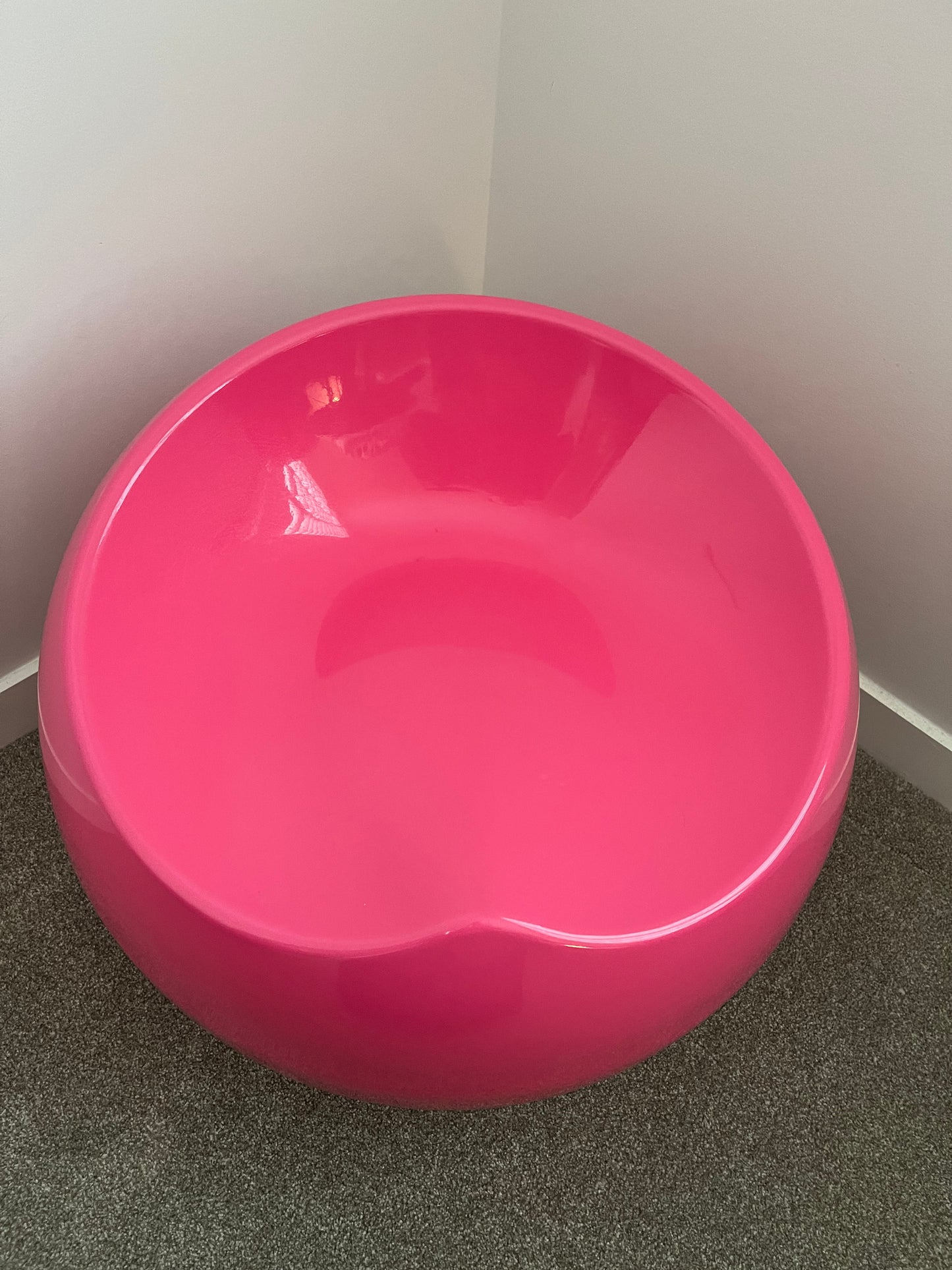 Cute Pair of Pink Ball Chairs