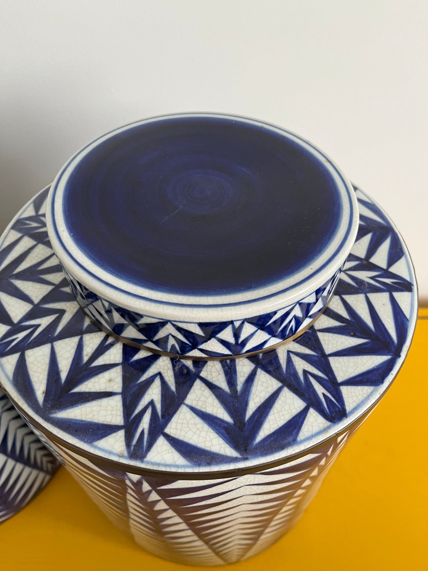 Beautiful pair of Ginger Jars