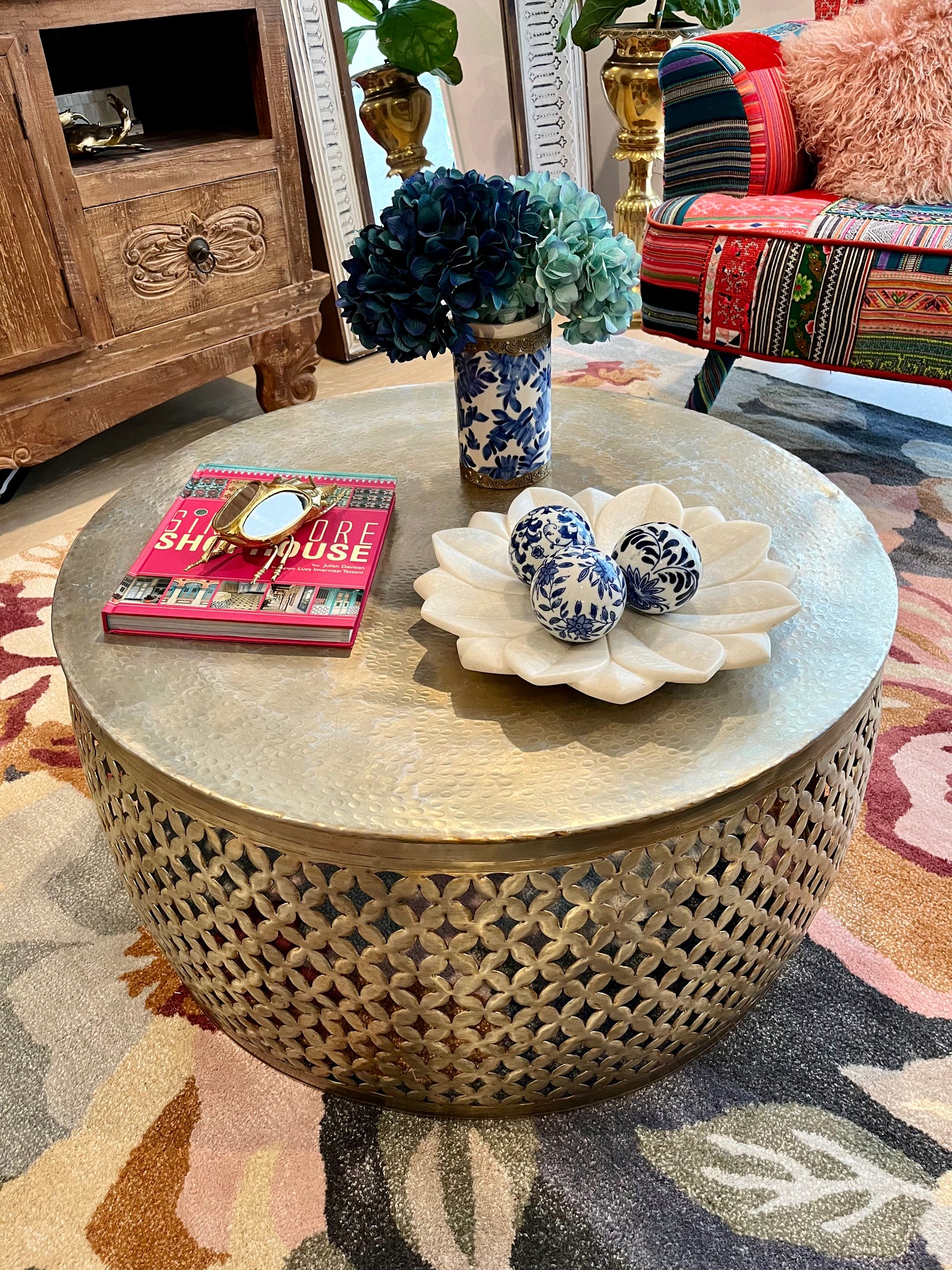 Beautiful Round Coffee Table