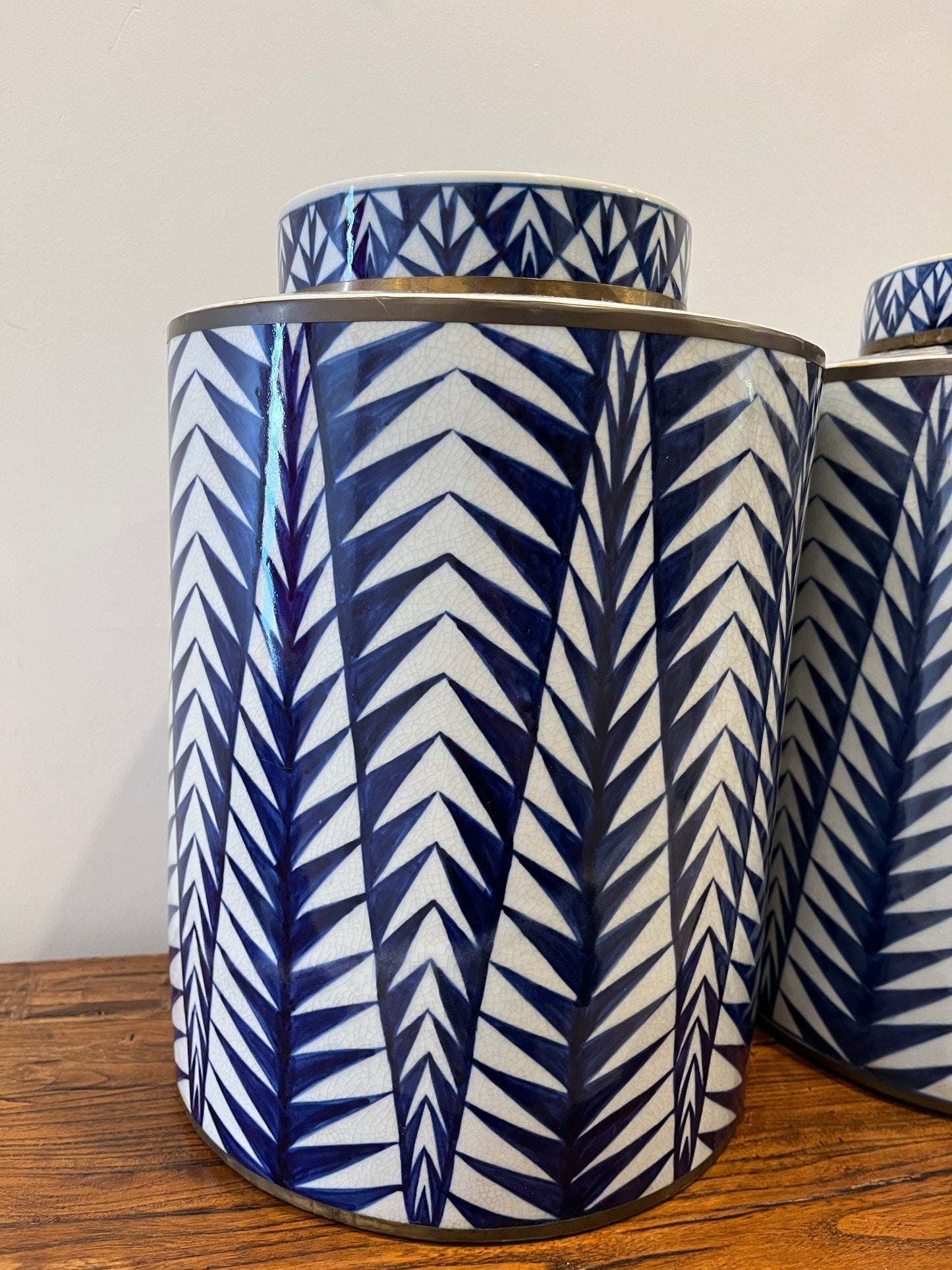 Beautiful pair of Ginger Jars