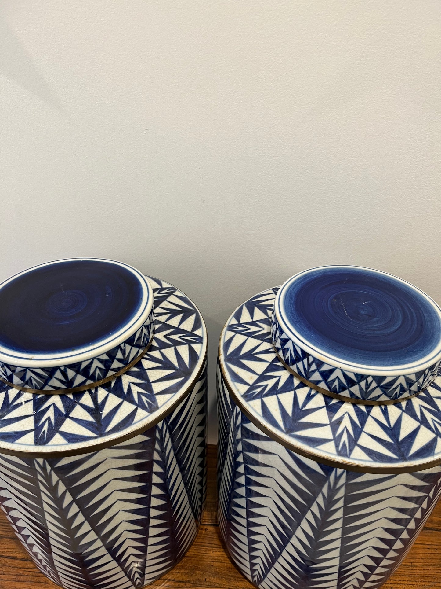 Beautiful pair of Ginger Jars