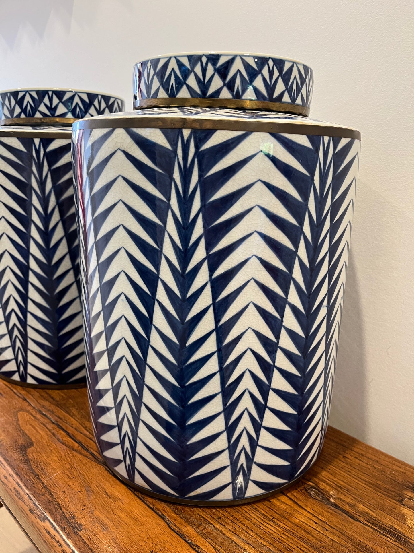 Beautiful pair of Ginger Jars