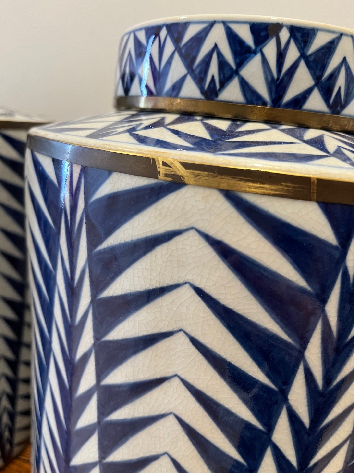 Beautiful pair of Ginger Jars