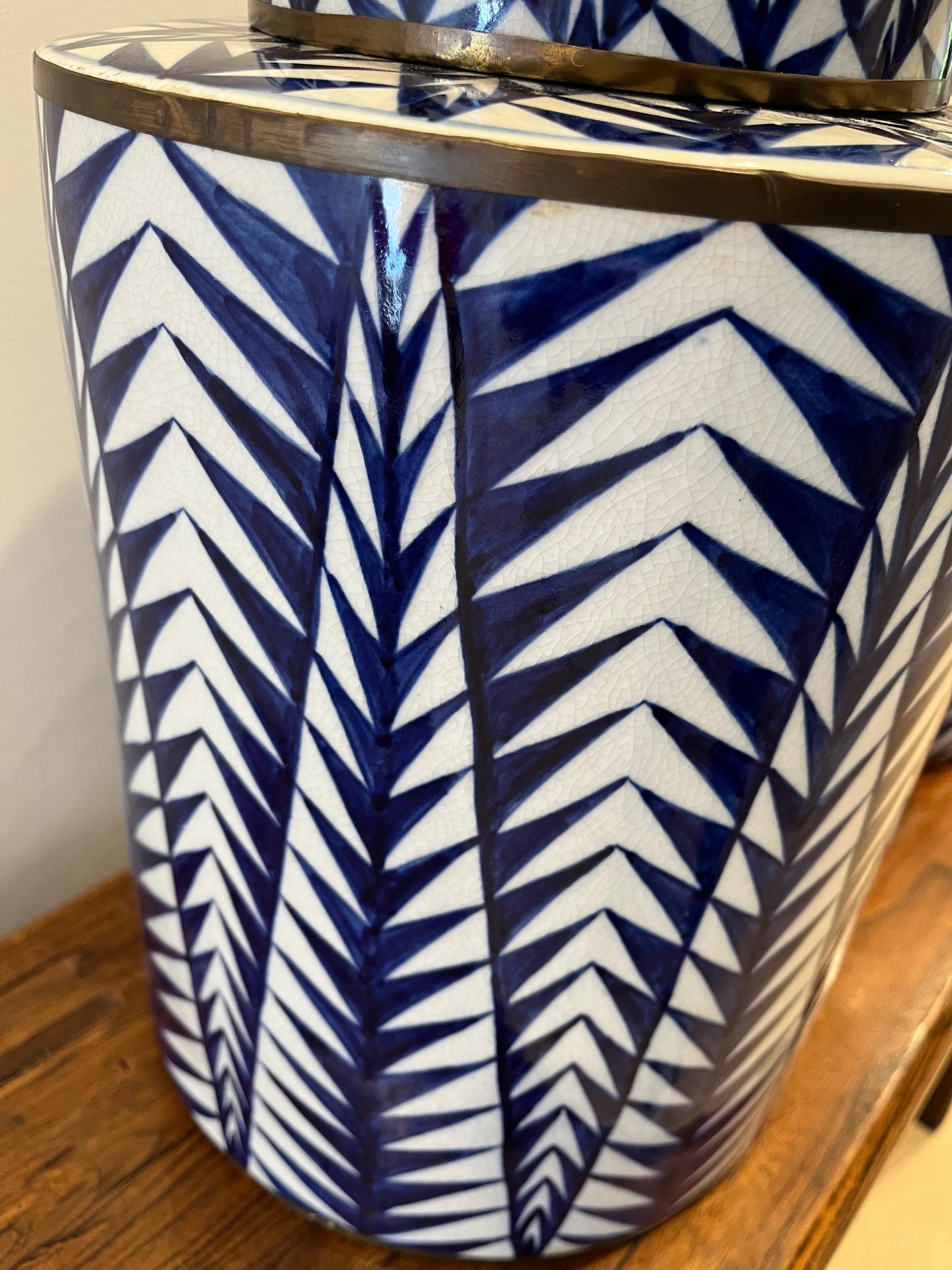 Beautiful pair of Ginger Jars