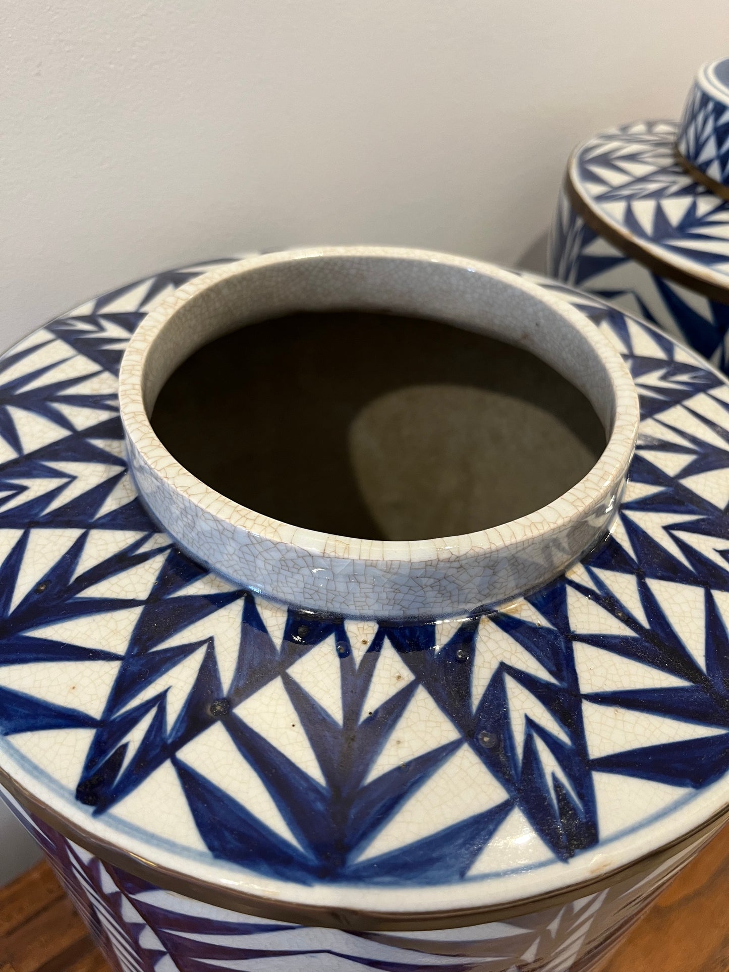 Beautiful pair of Ginger Jars