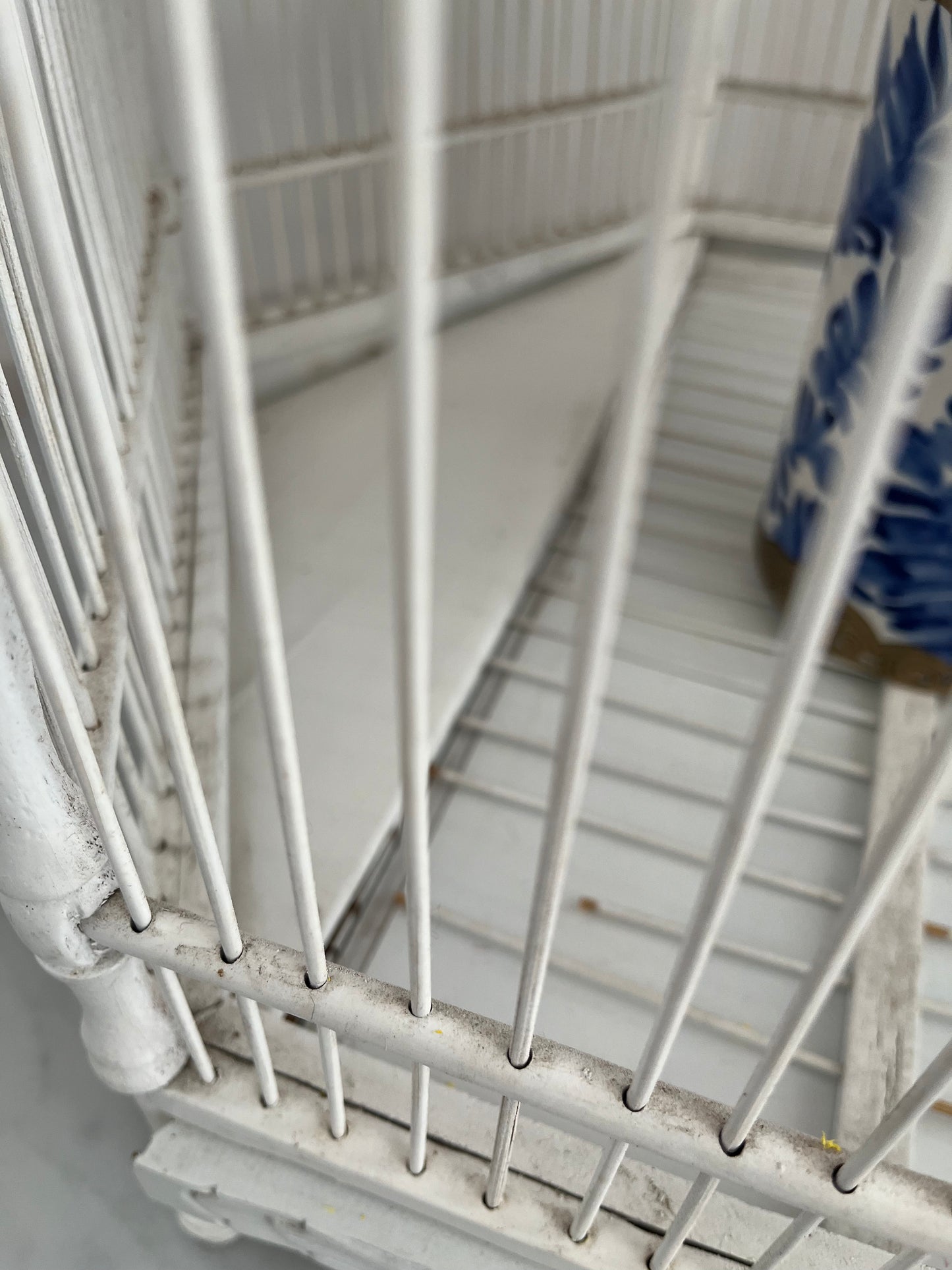 Lovely White Decorative Birdcage