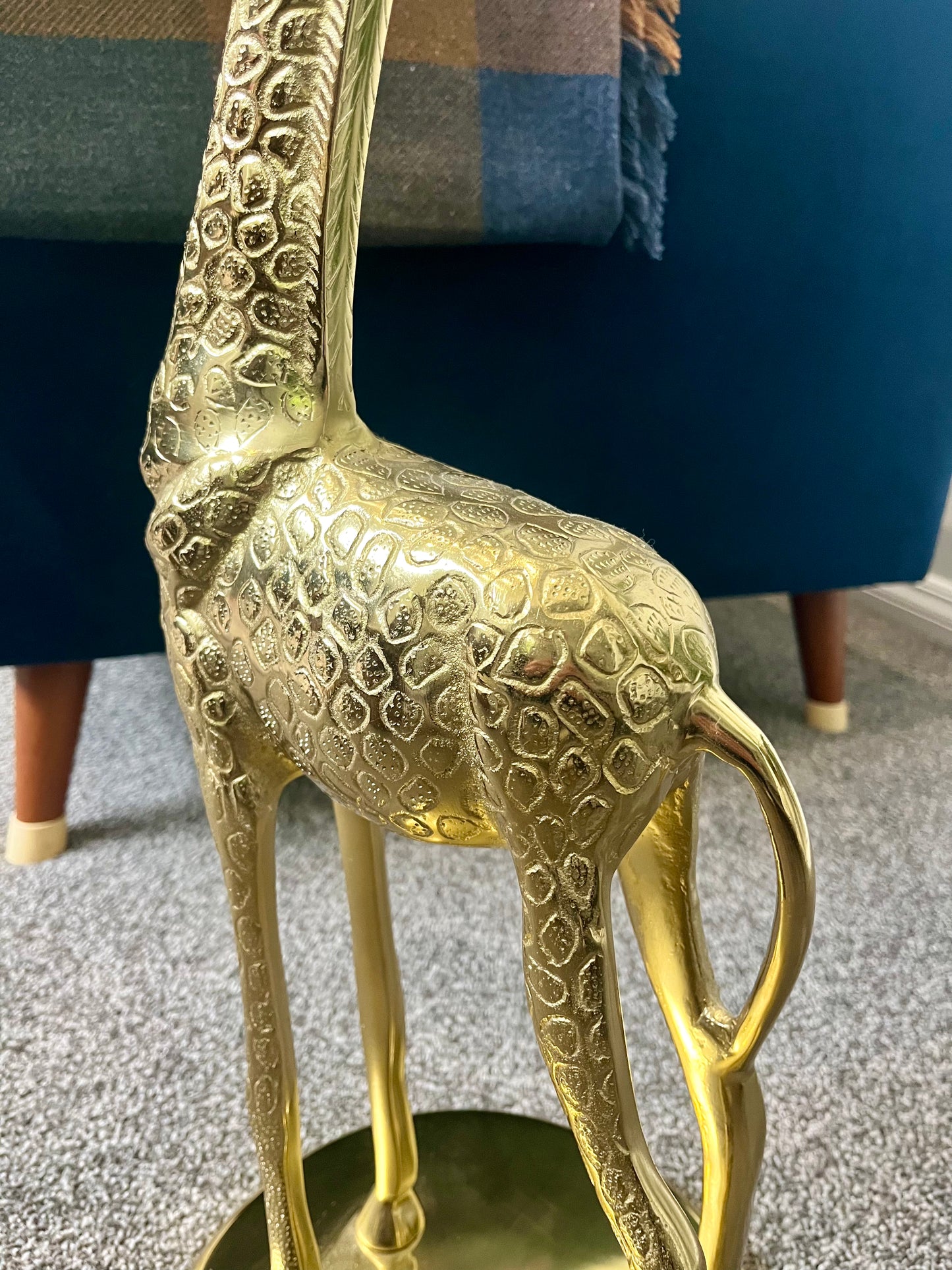 Pols Potten Gold Giraffe Side Table