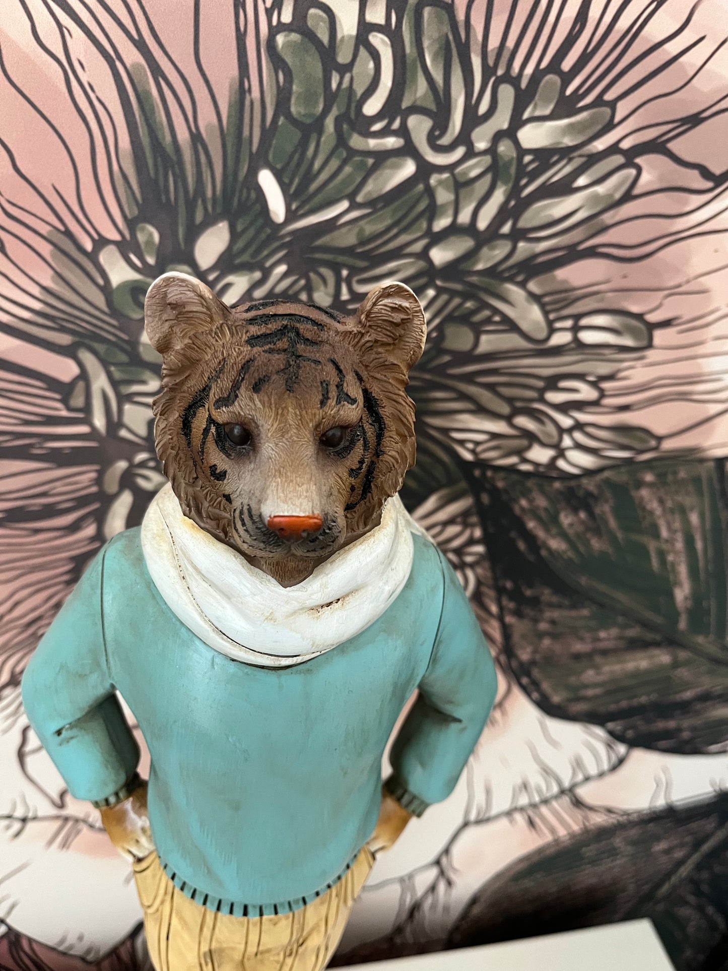 Funky Tiger Figurine