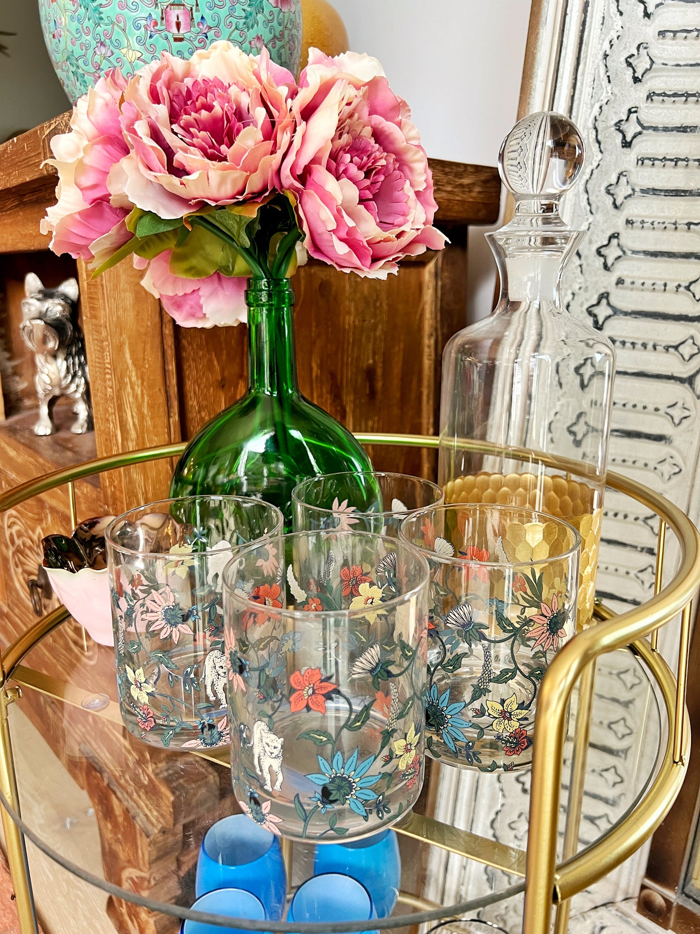 Curated Bar Cart