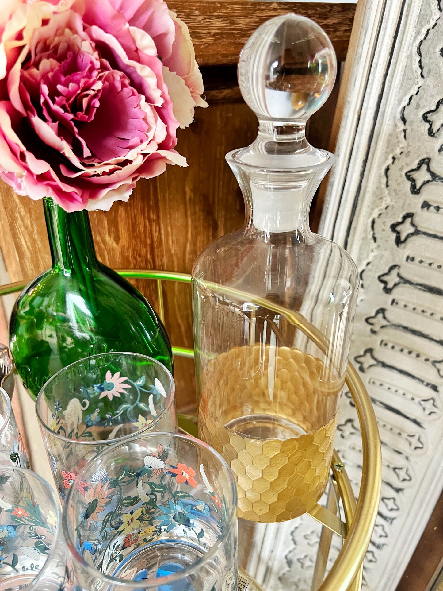 Curated Bar Cart