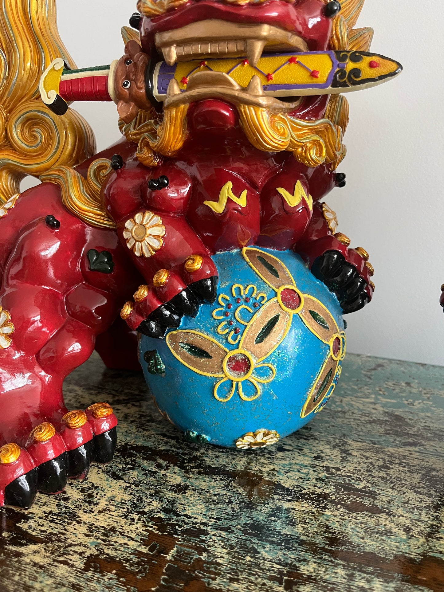 Large Pair of Chinese Foo Dogs
