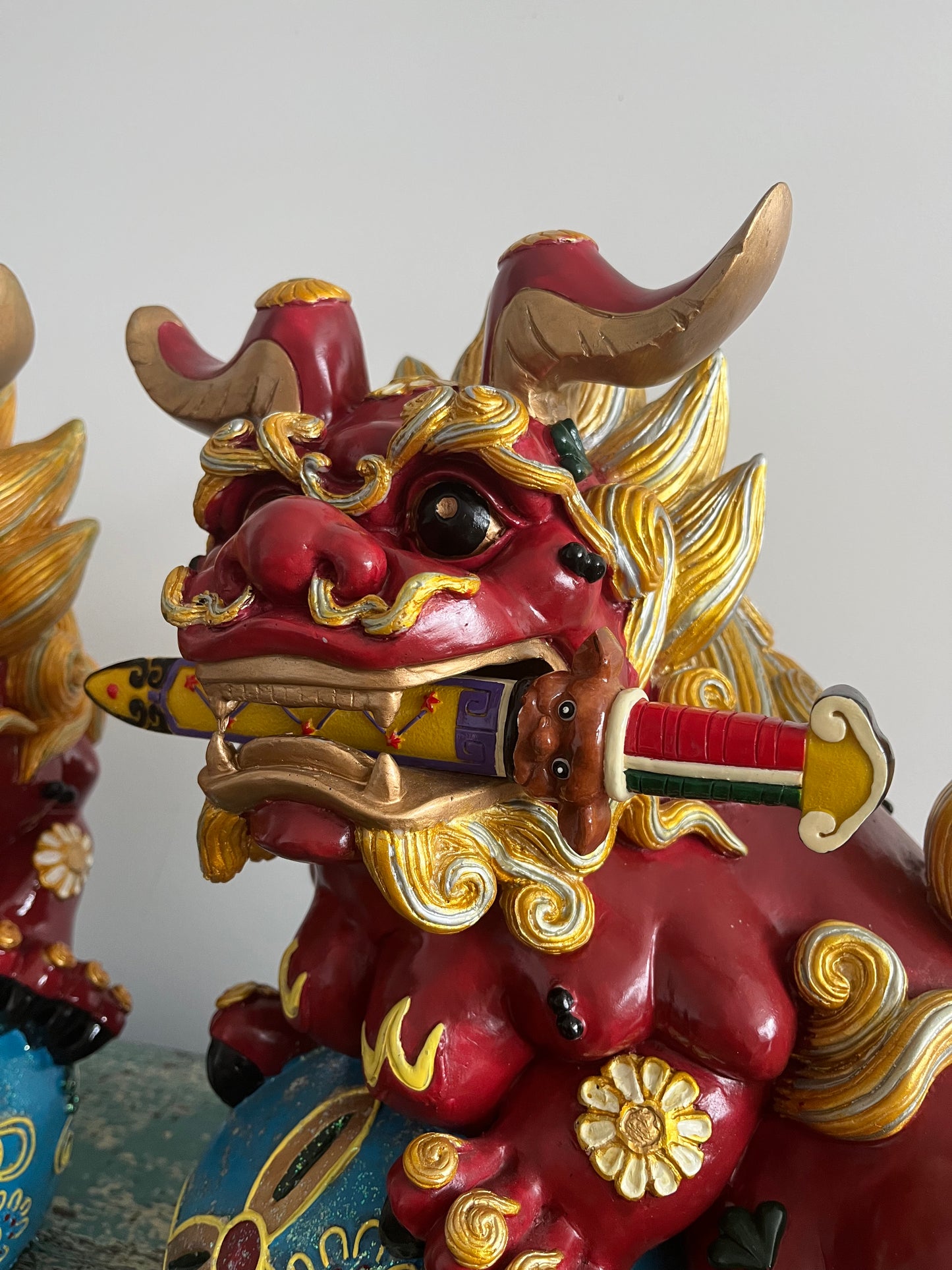 Large Pair of Chinese Foo Dogs