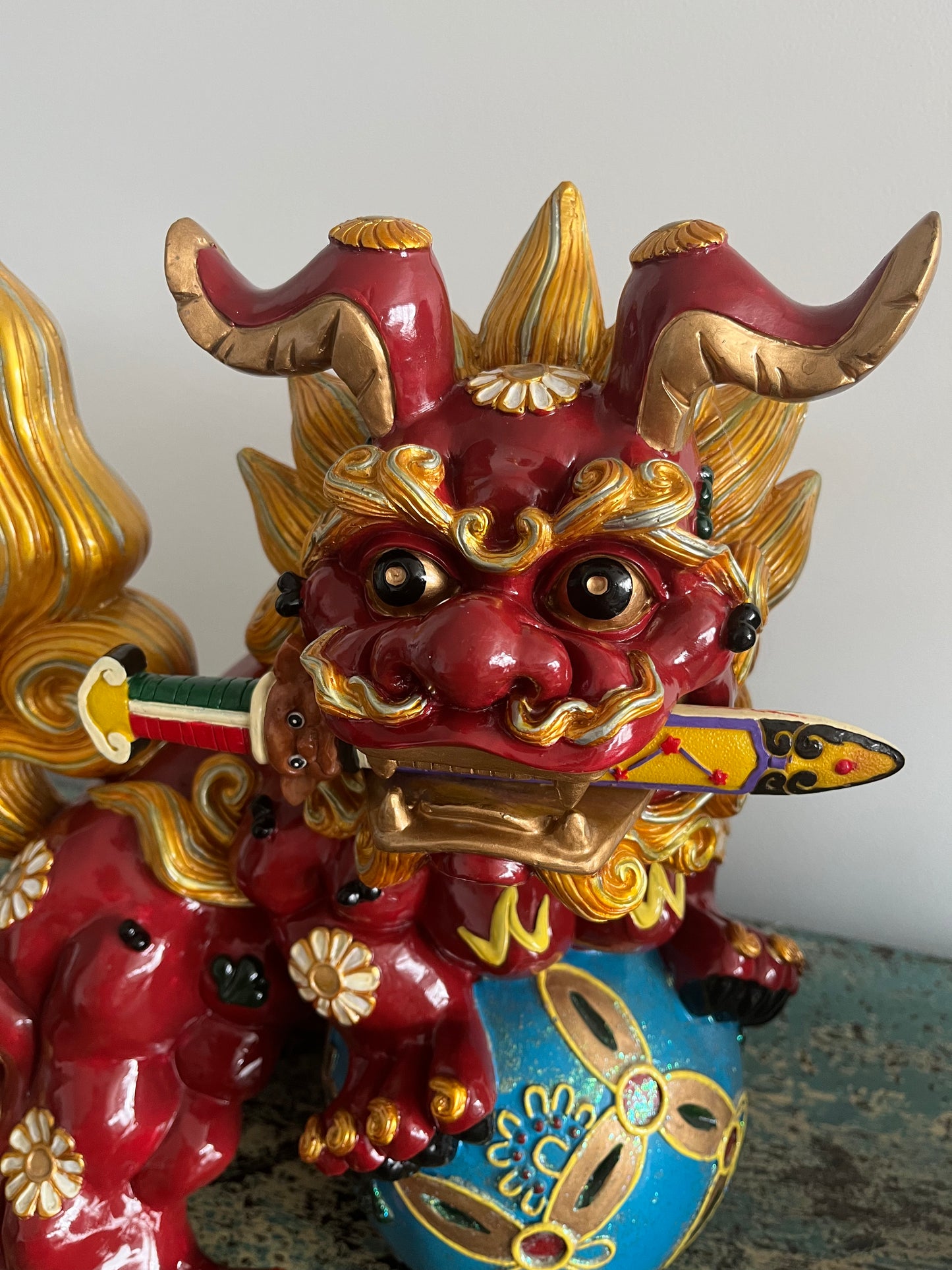 Large Pair of Chinese Foo Dogs