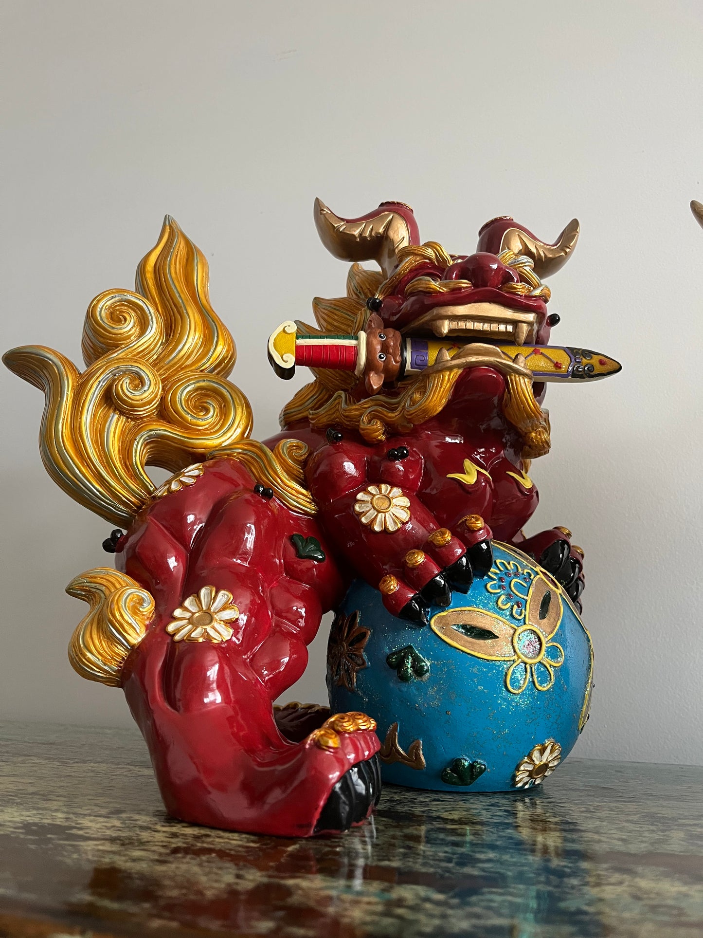 Large Pair of Chinese Foo Dogs