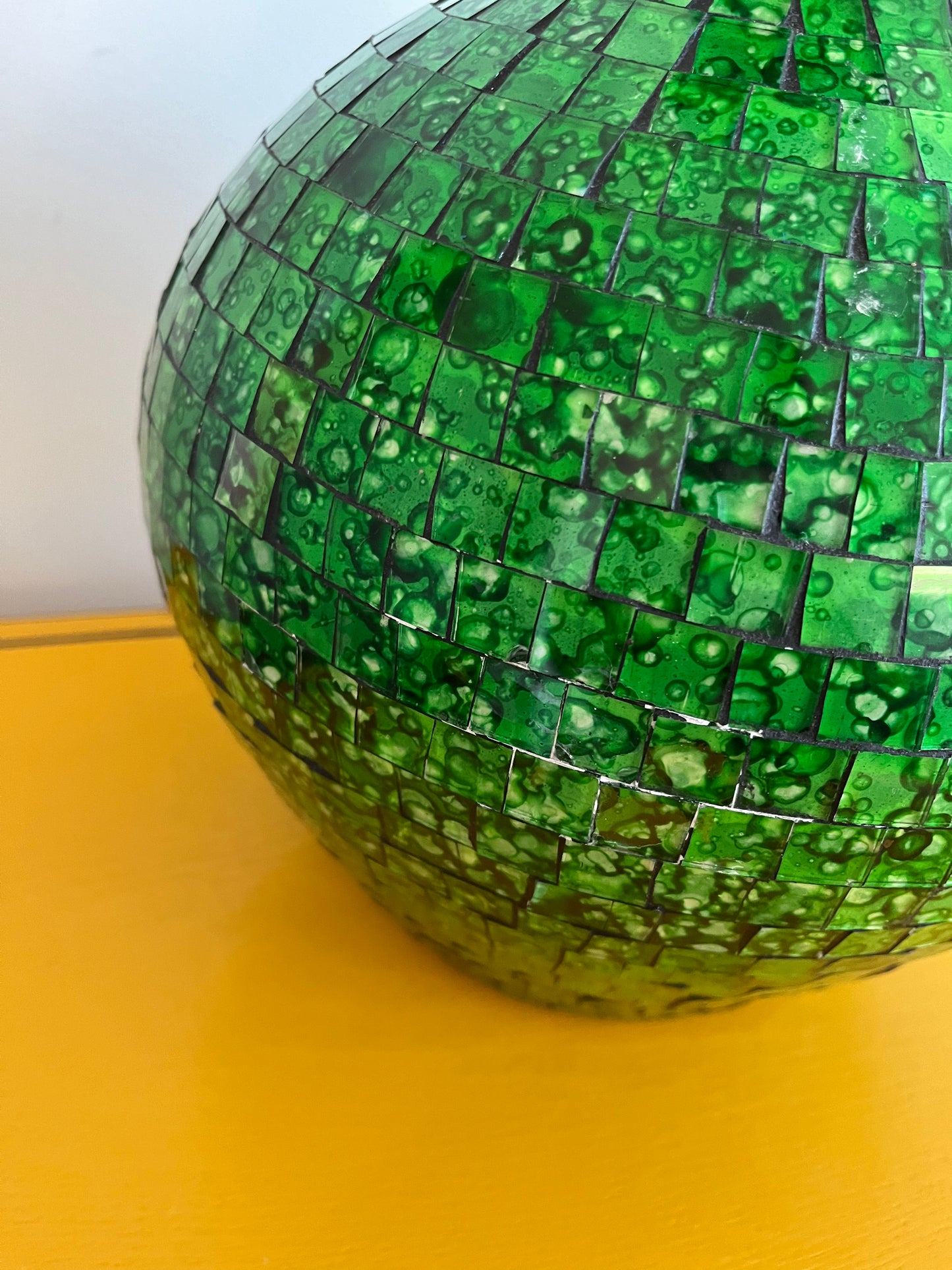 Gorgeous Green Mosaic Vase