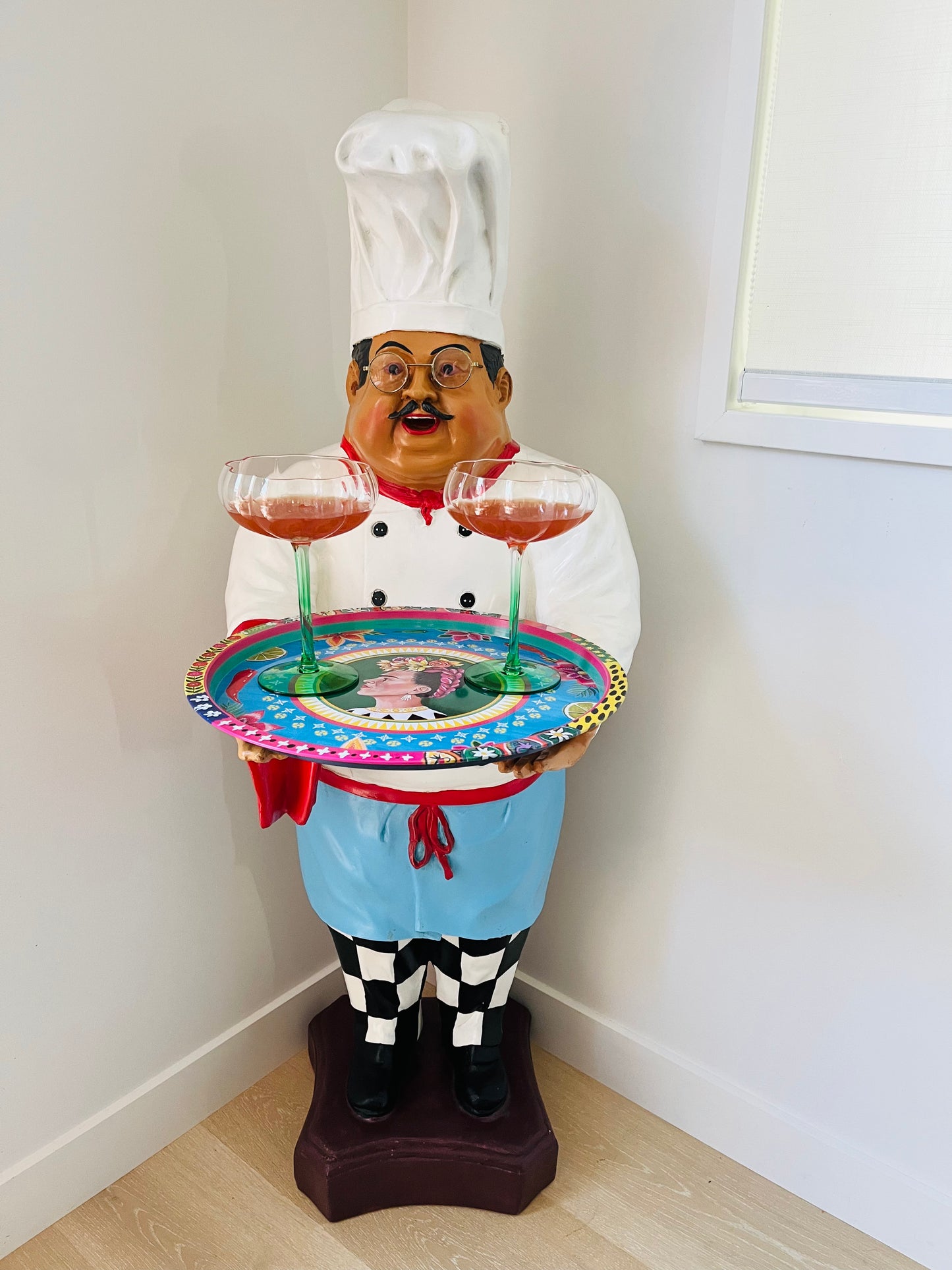 Retro Chef Statue