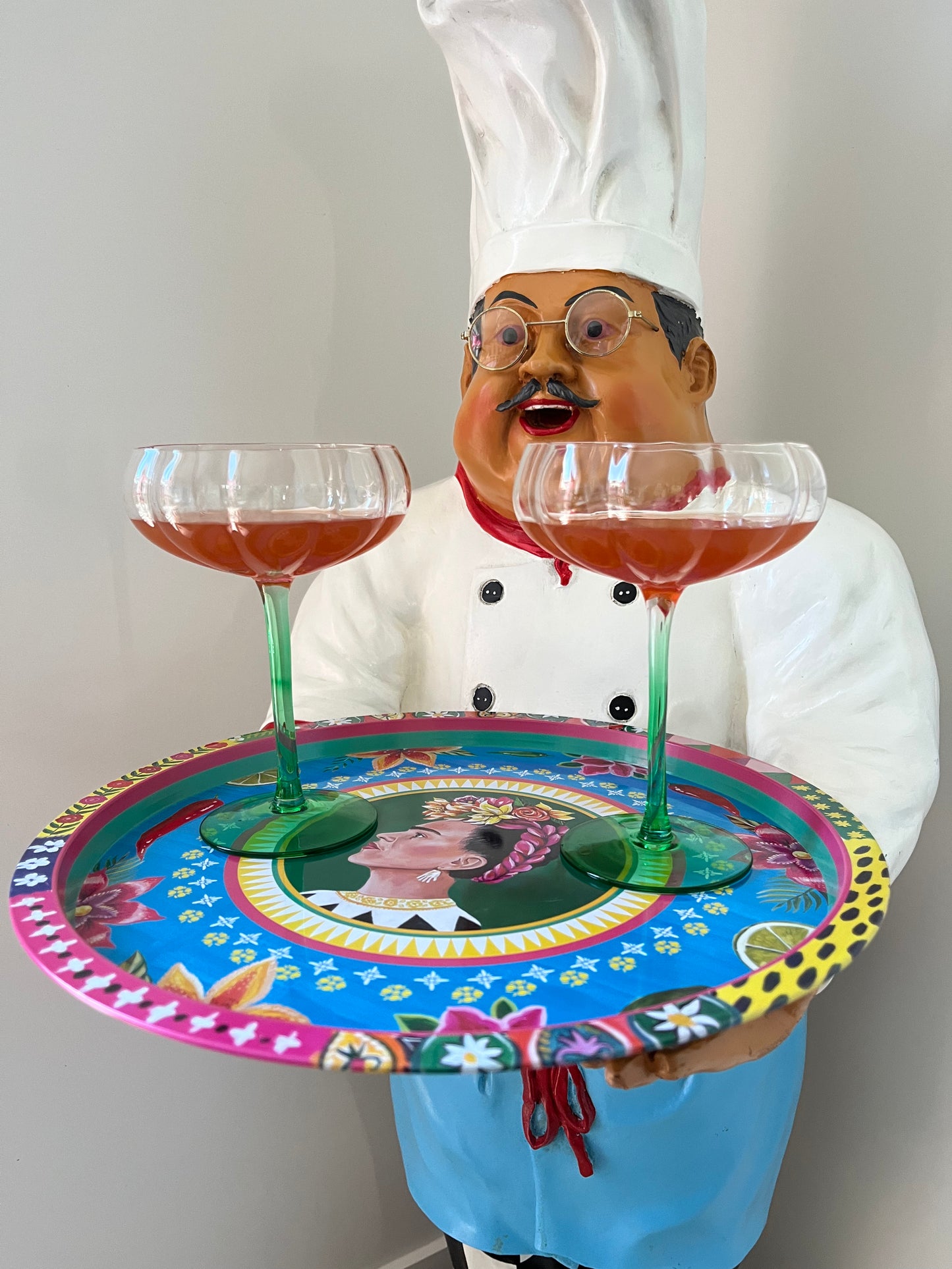 Retro Chef Statue