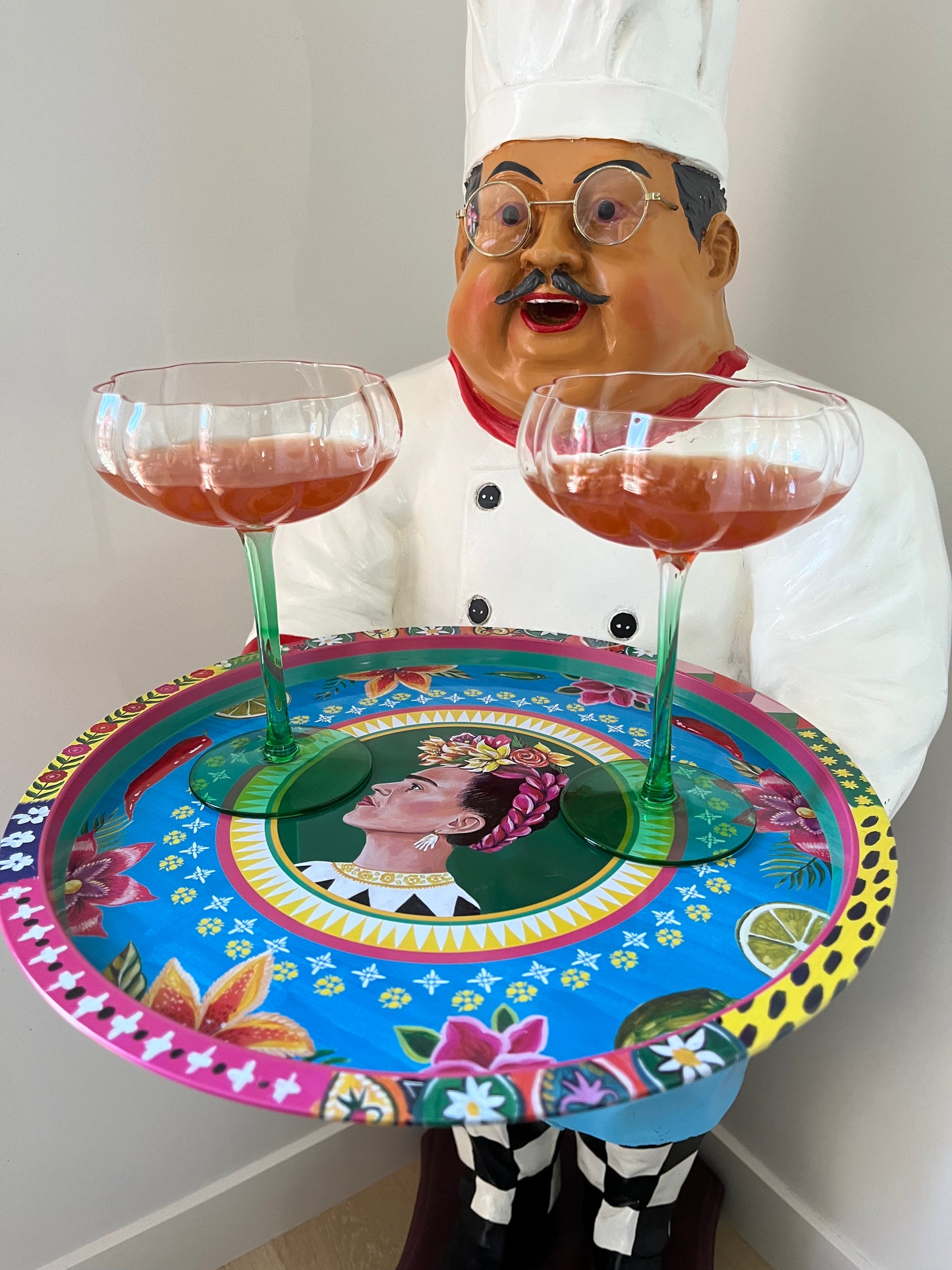 Retro Chef Statue