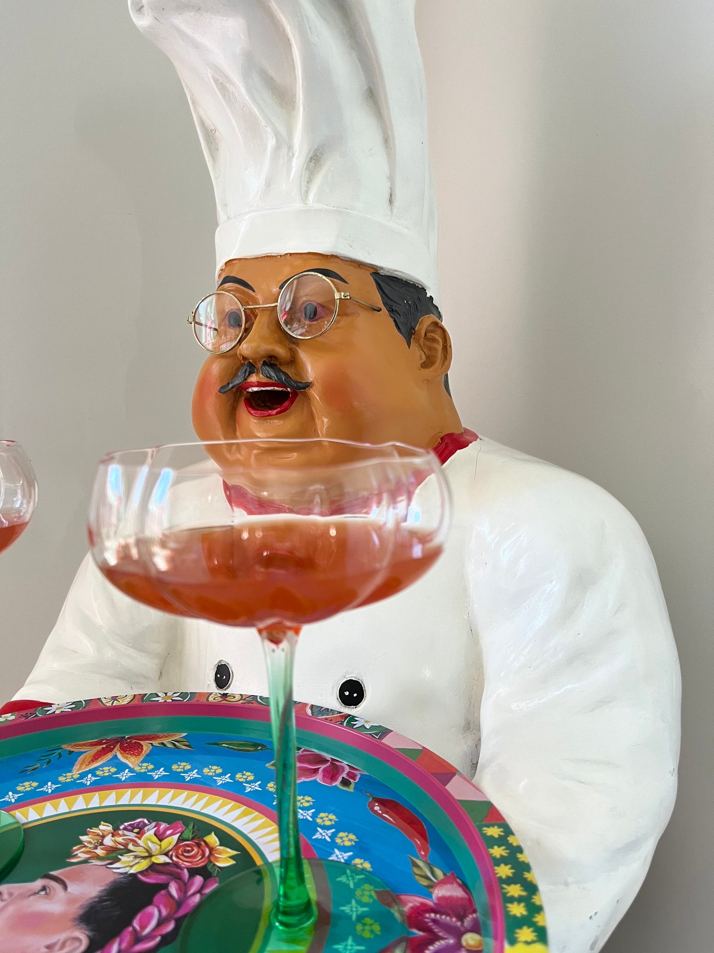 Retro Chef Statue