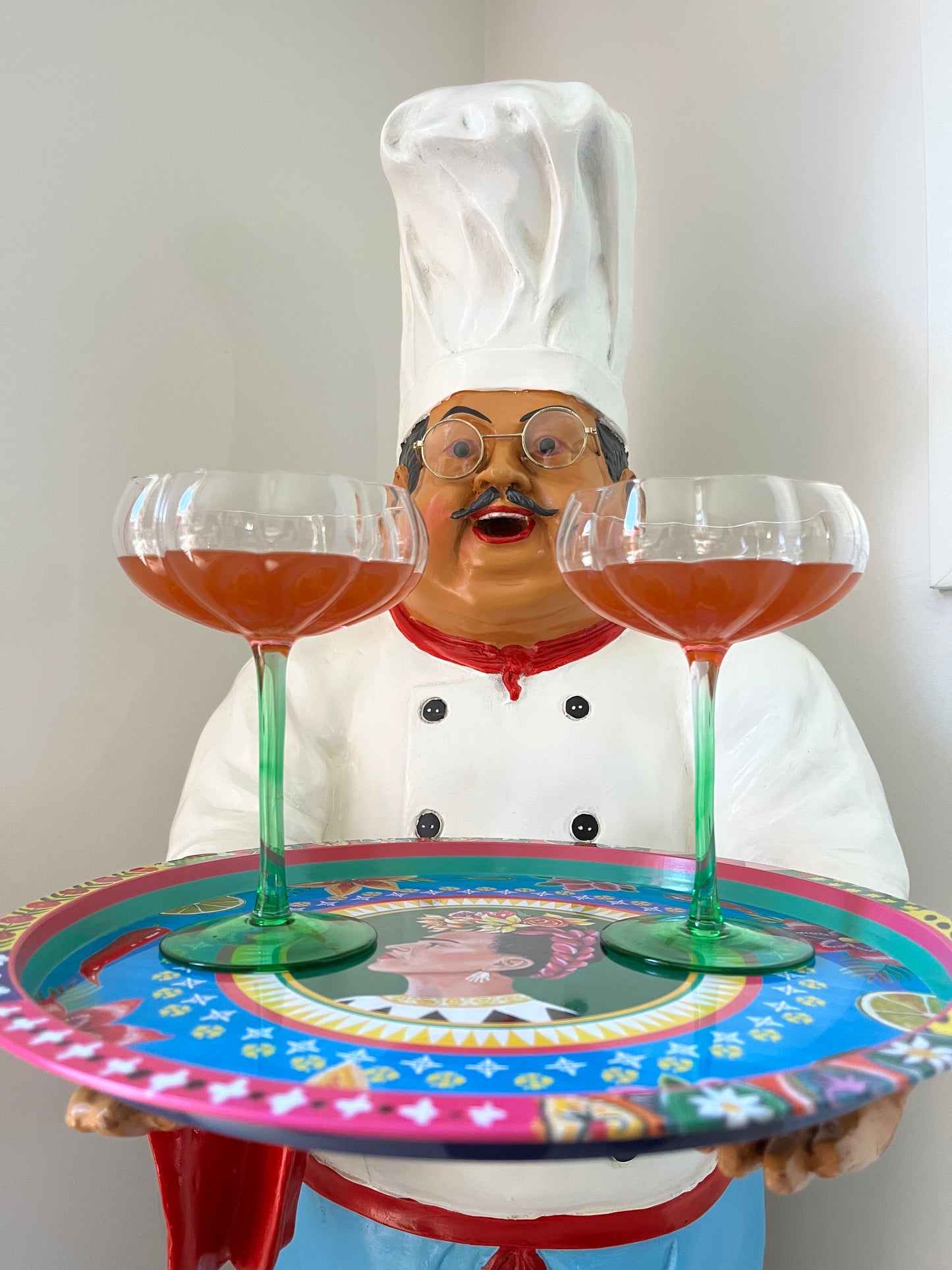 Retro Chef Statue