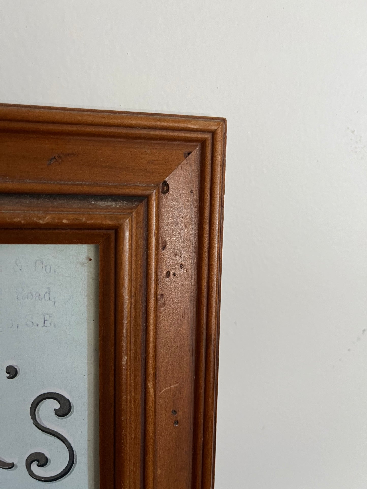 Framed Vintage Print