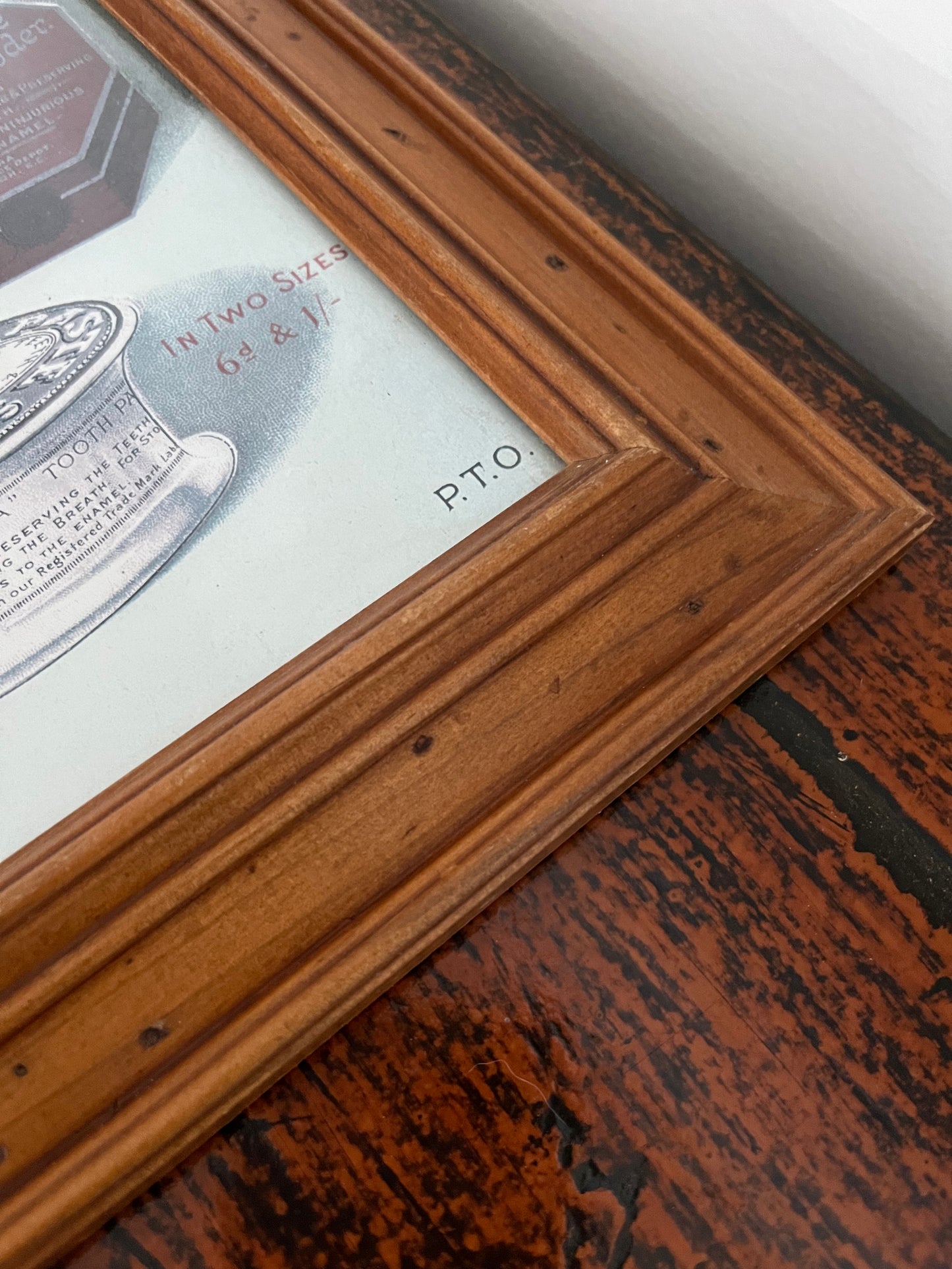 Framed Vintage Print