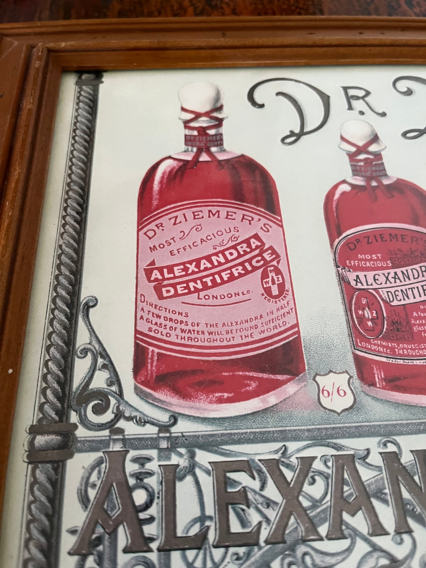 Framed Vintage Print