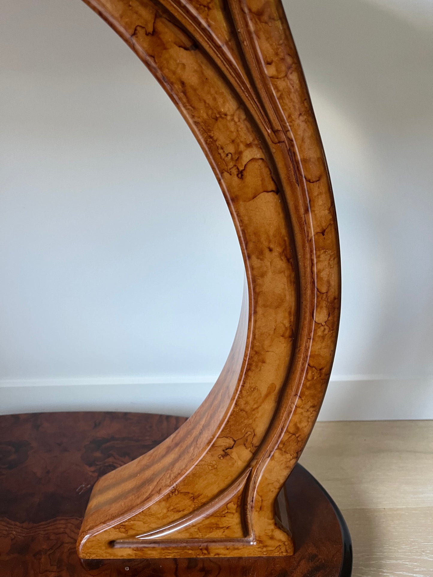 Beautiful Fully Curated Inlaid Wood Drinks Trolley