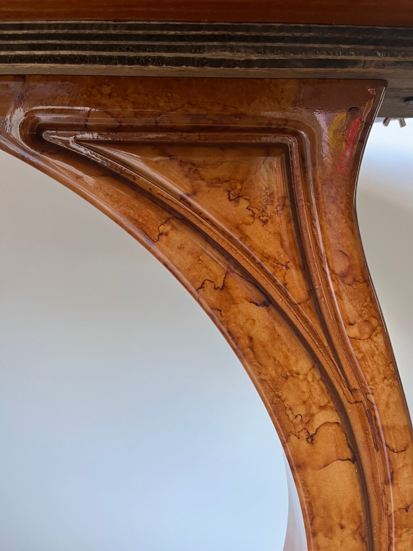 Beautiful Fully Curated Inlaid Wood Drinks Trolley